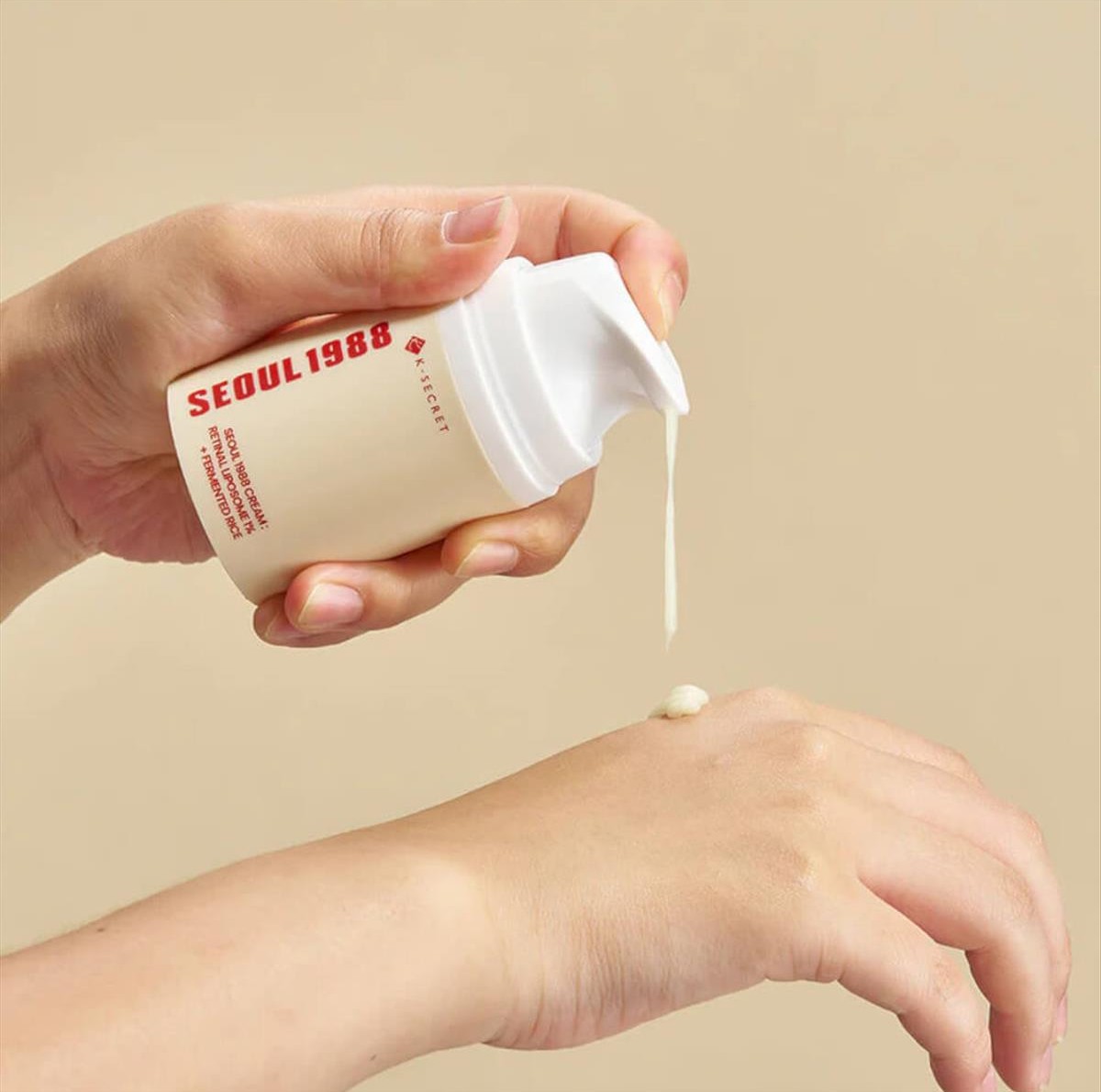 SEOUL 1988 cream retinal liposome 1% + fermented rice 50ml K-SECRET