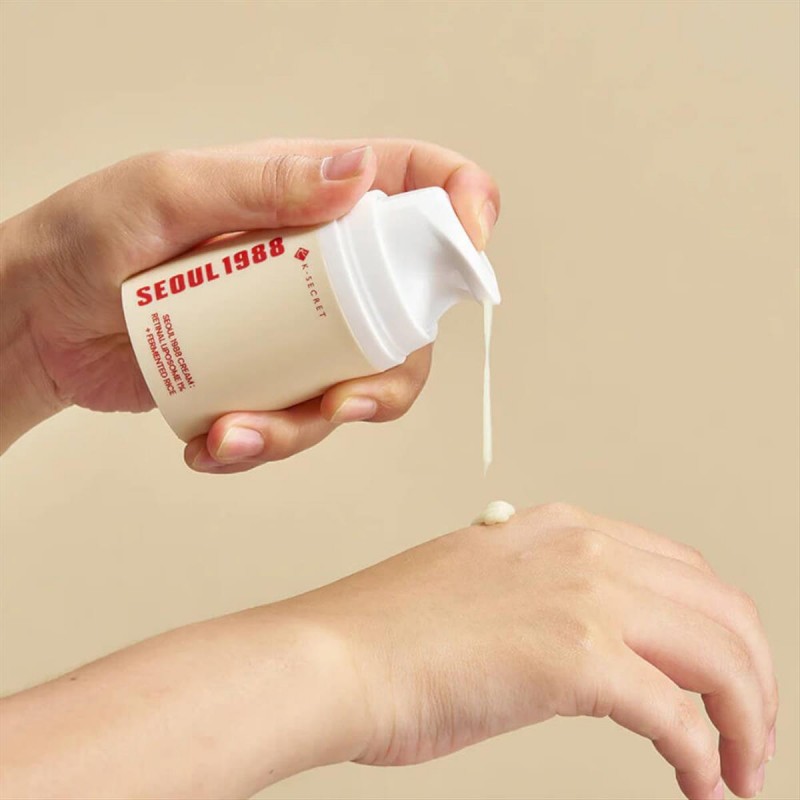 SEOUL 1988 cream retinal liposome 1% + fermented rice 50ml K-SECRET