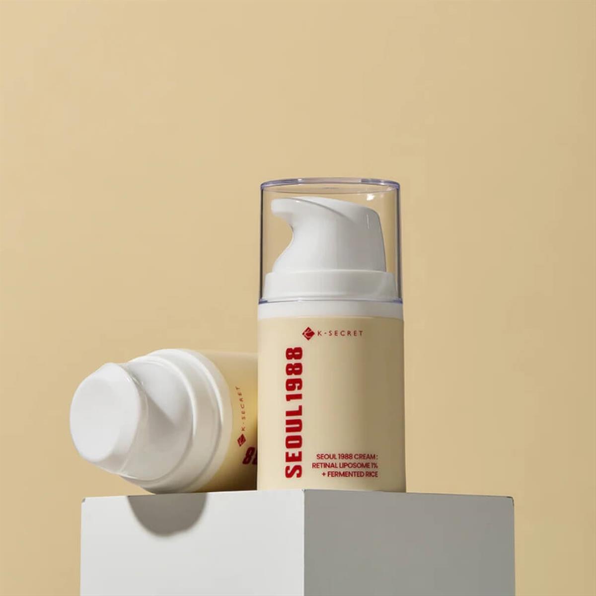 SEOUL 1988 cream retinal liposome 1% + fermented rice 50ml K-SECRET SEOUL 1988 cream retinal liposome 1% + fermented rice 50ml K-SECRET