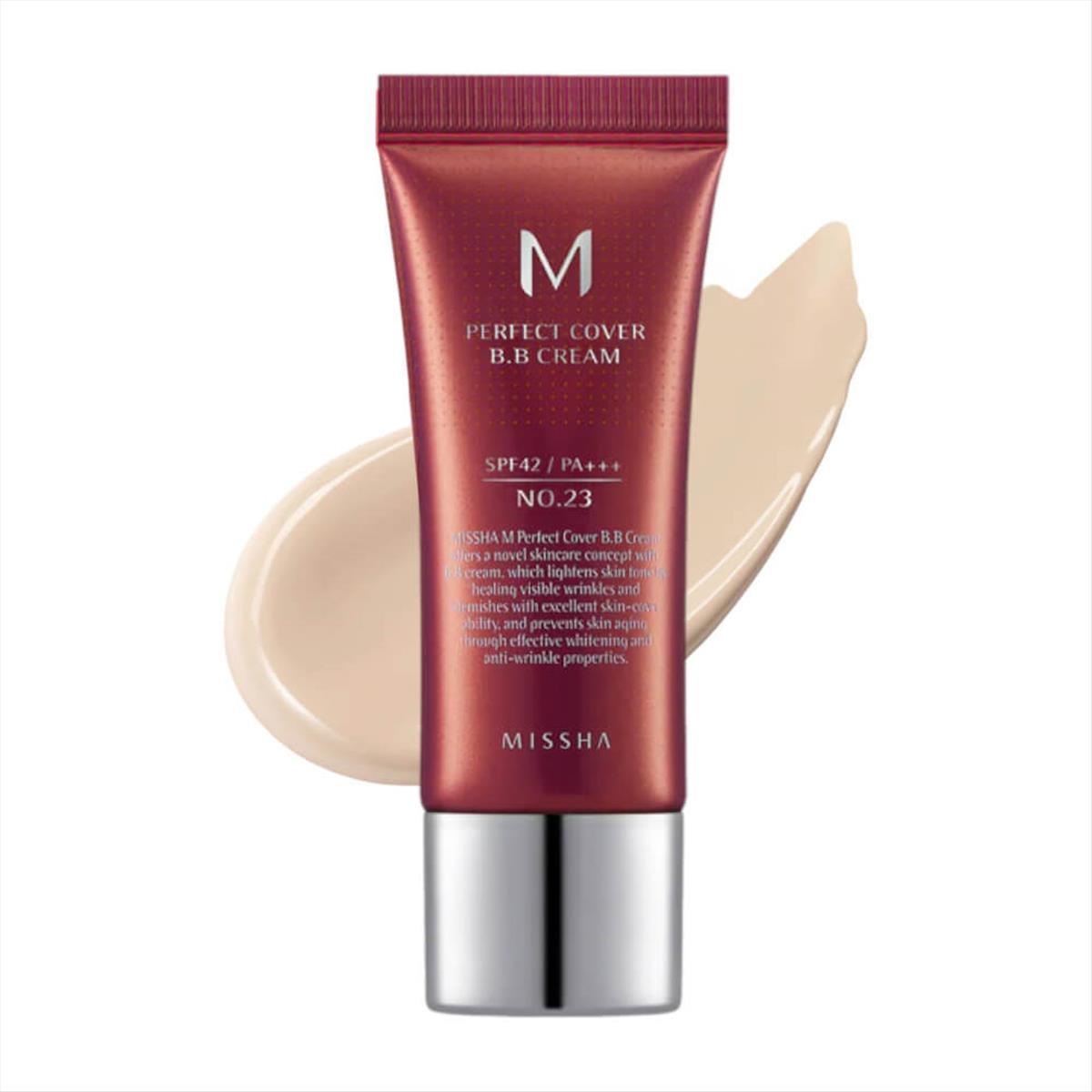 M perfect cover BB Cream SPF42 20ml Missha