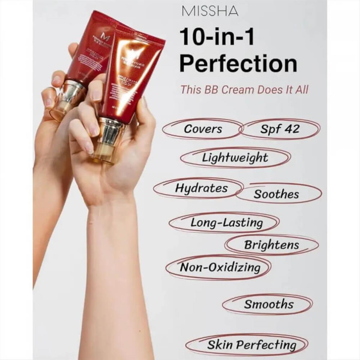 M perfect cover BB Cream SPF42 no.23 natural beige 20ml Missha