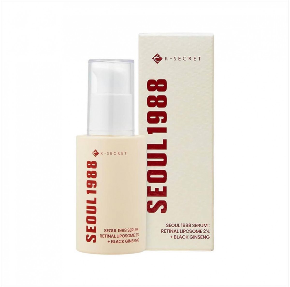 SEOUL 1988 serum retinal liposome 2% + black ginseng 30ml K-SECRET