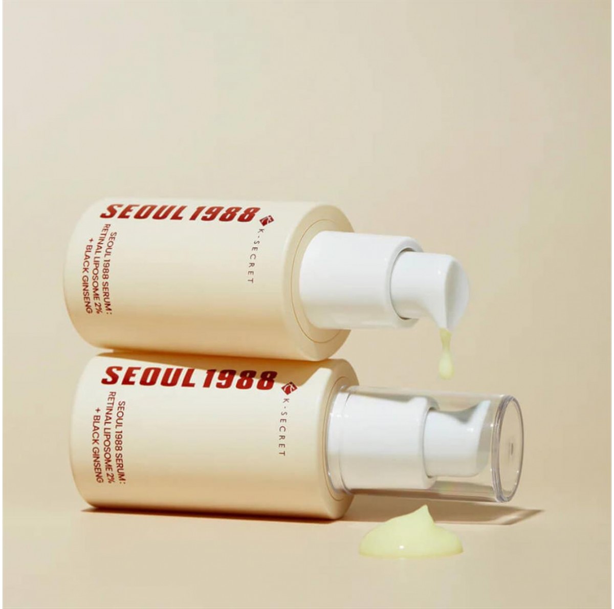 SEOUL 1988 serum retinal liposome 2% + black ginseng 30ml K-SECRET