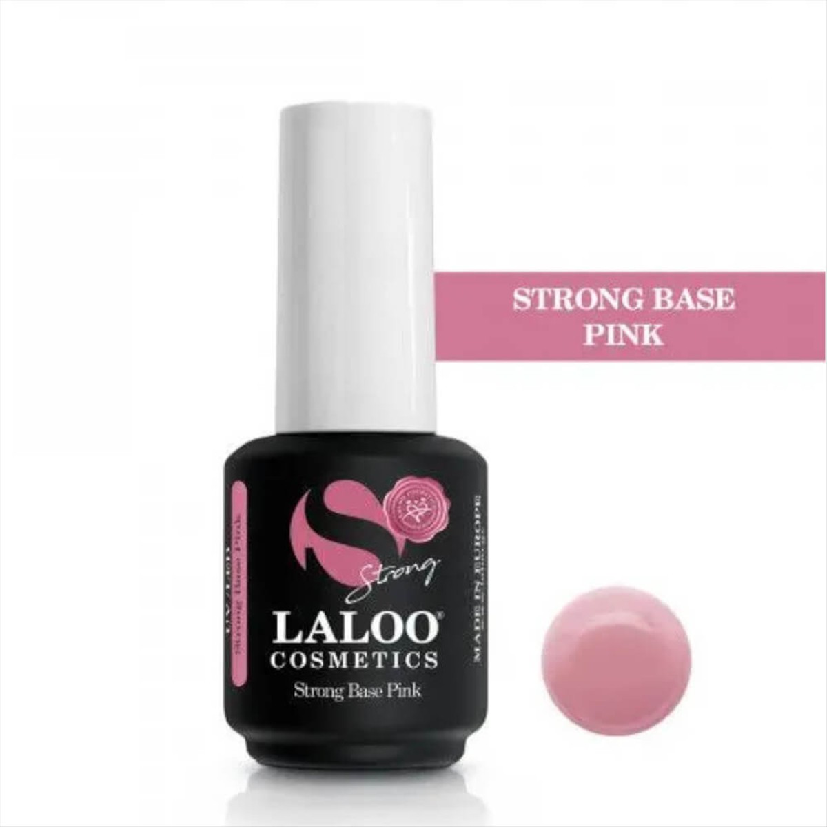 Ημιμόνιμο Βερνίκι Laloo Strong Base Pink 15ml