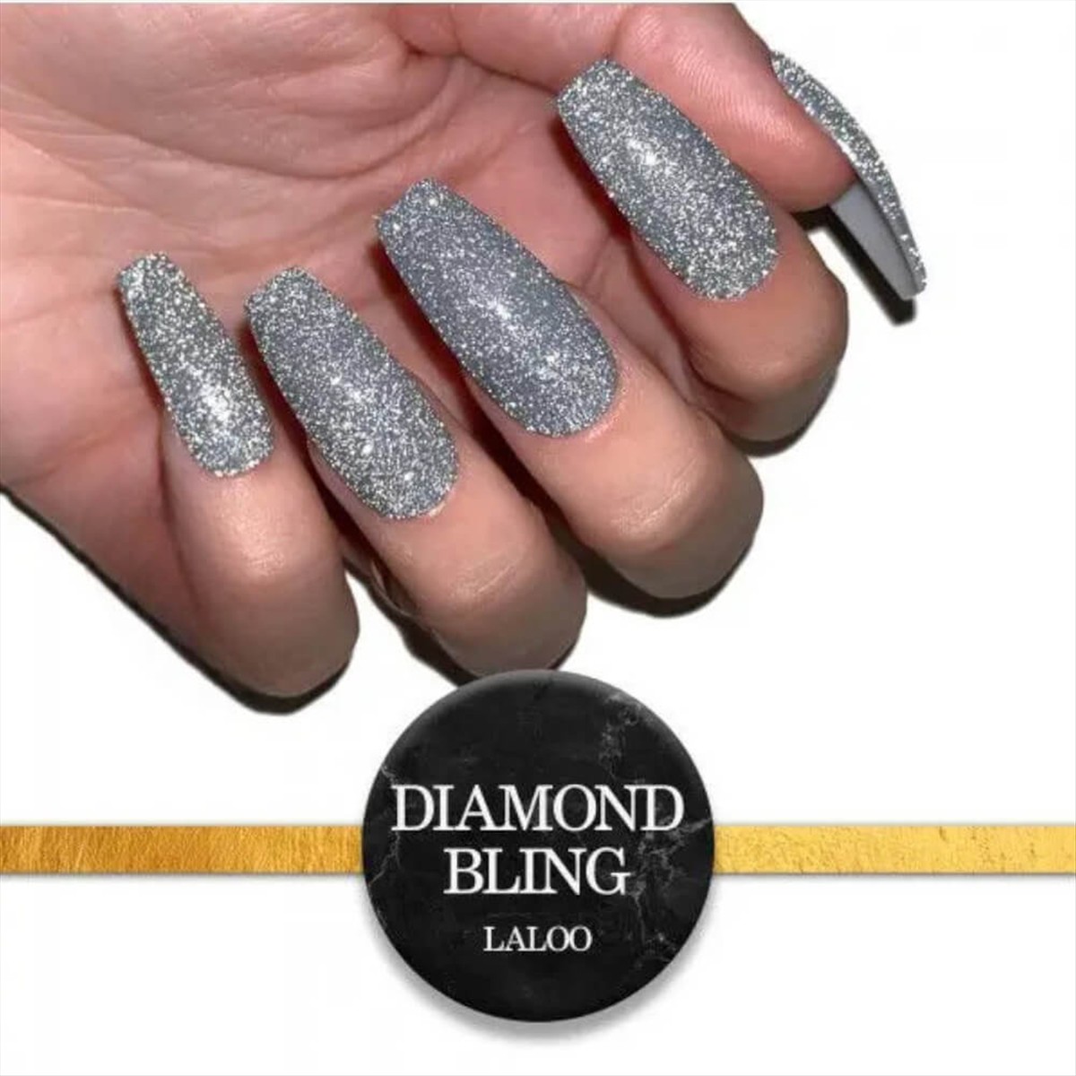 Ημιμόνιμο Βερνίκι Laloo Diamond Bling 01 15ml Ημιμόνιμο Βερνίκι Laloo Diamond Bling 01 15ml