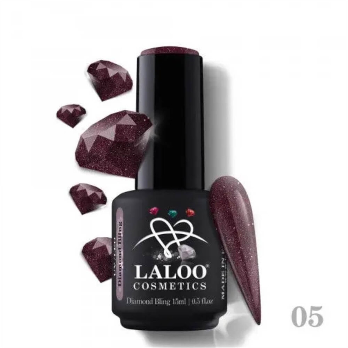 Ημιμόνιμο Βερνίκι Laloo Diamond Bling 05 15ml Ημιμόνιμο Βερνίκι Laloo Diamond Bling 05 15ml