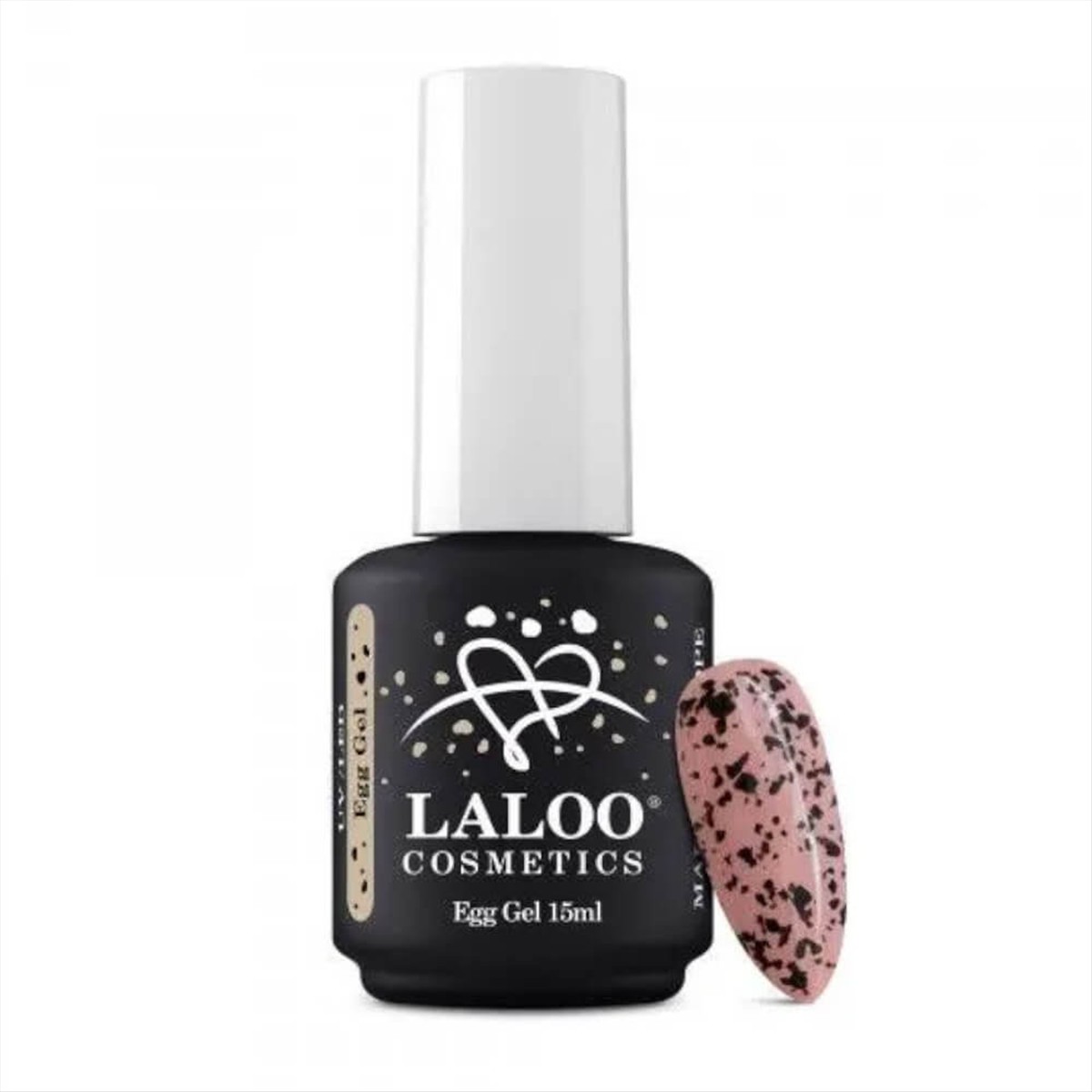 Ημιμόνιμο Βερνίκι Laloo Egg Gel Black 15ml Ημιμόνιμο Βερνίκι Laloo Egg Gel Black 15ml