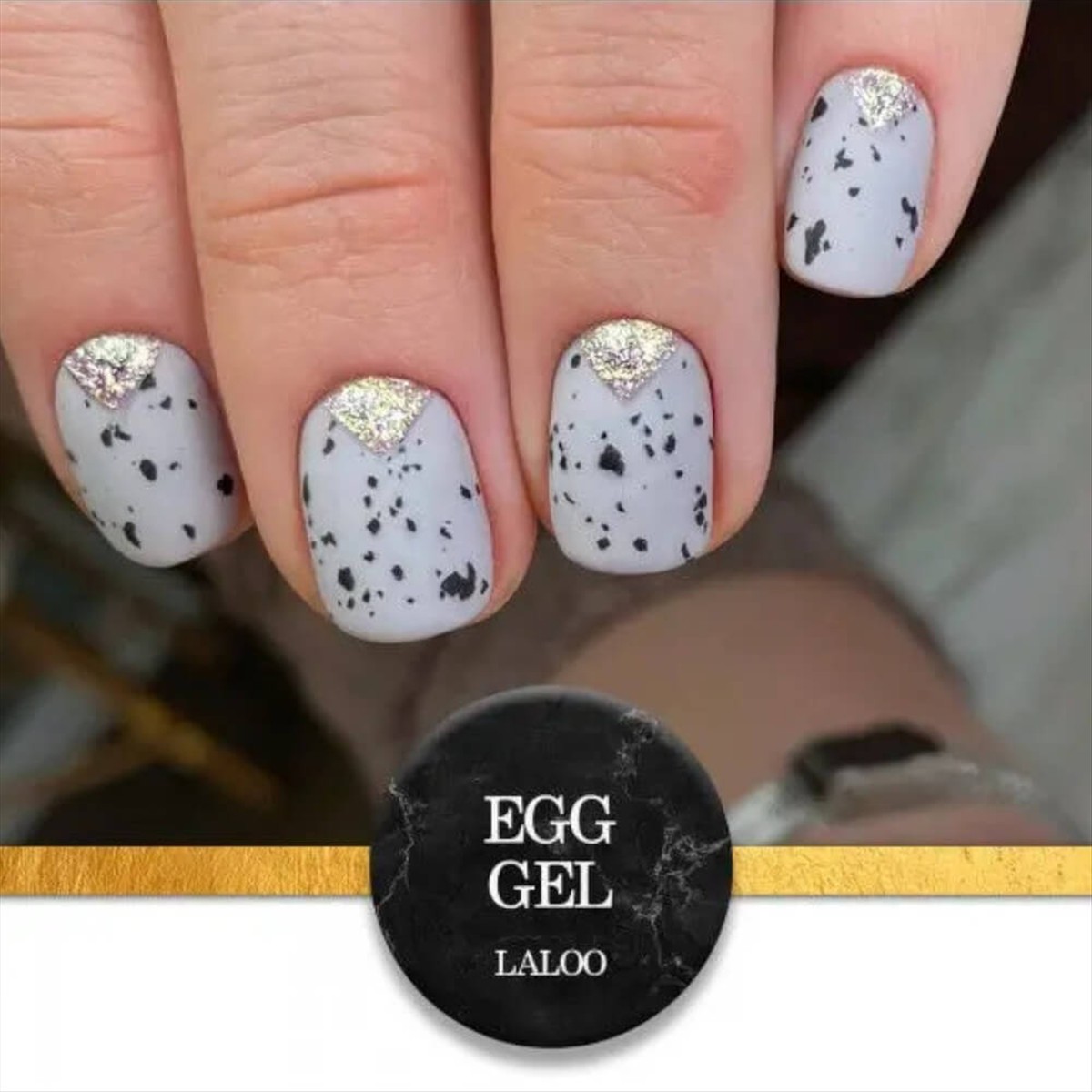 Ημιμόνιμο Βερνίκι Laloo Egg Gel Black 15ml Ημιμόνιμο Βερνίκι Laloo Egg Gel Black 15ml