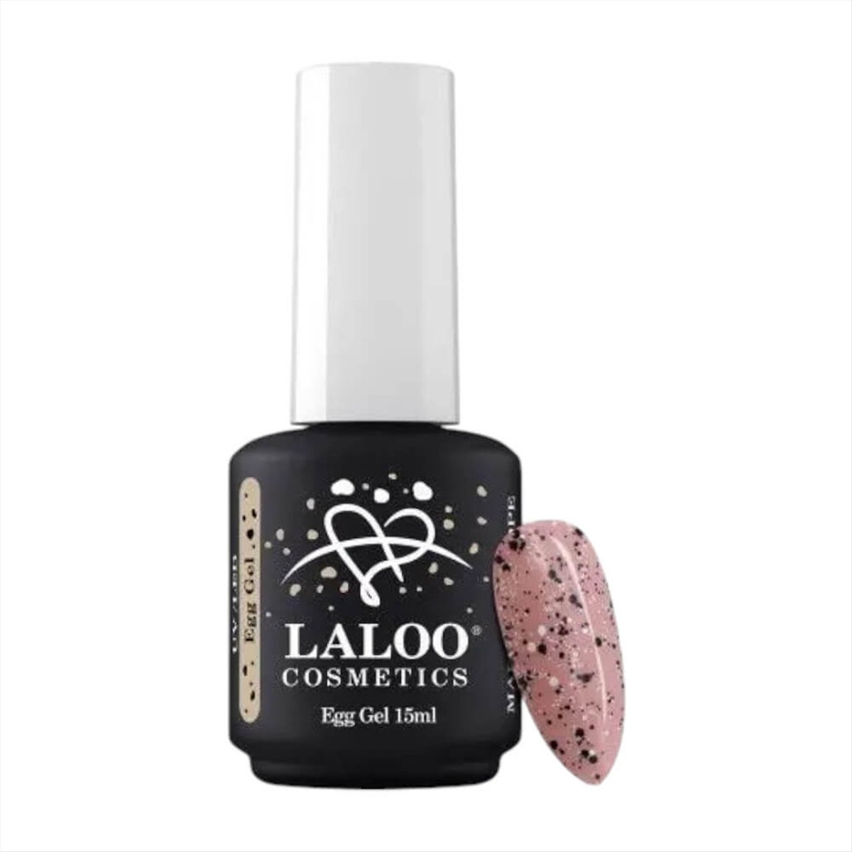 Ημιμόνιμο Βερνίκι Laloo Egg Gel Black & White 15ml Ημιμόνιμο Βερνίκι Laloo Egg Gel Black & White 15ml