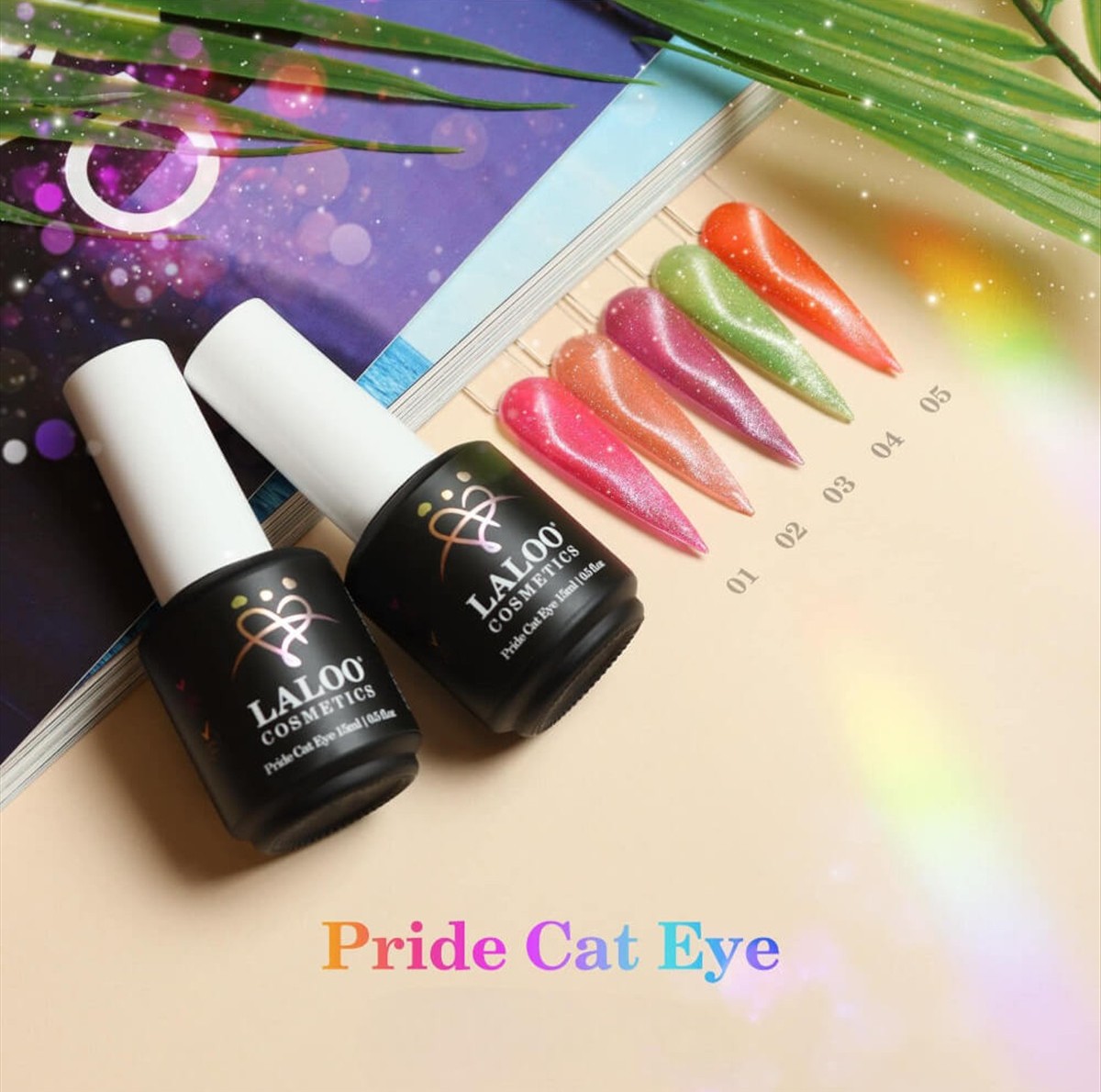 Ημιμόνιμο Βερνίκι Laloo Cat Eye 15ml