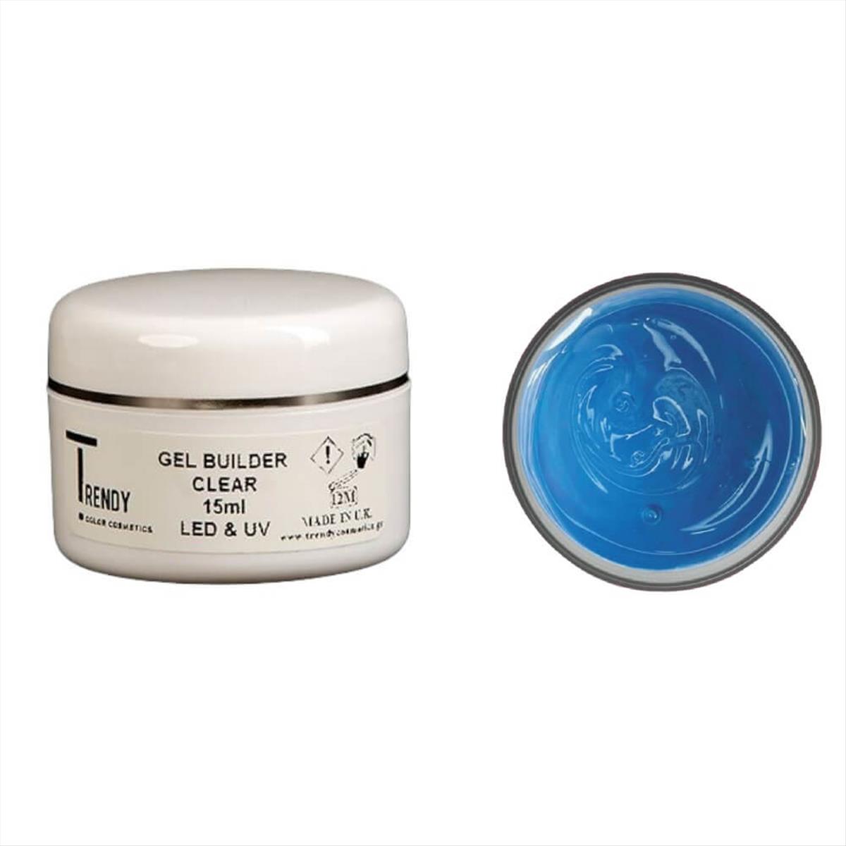 Βuilder Clear LED & UV Gel Trendy 15ml