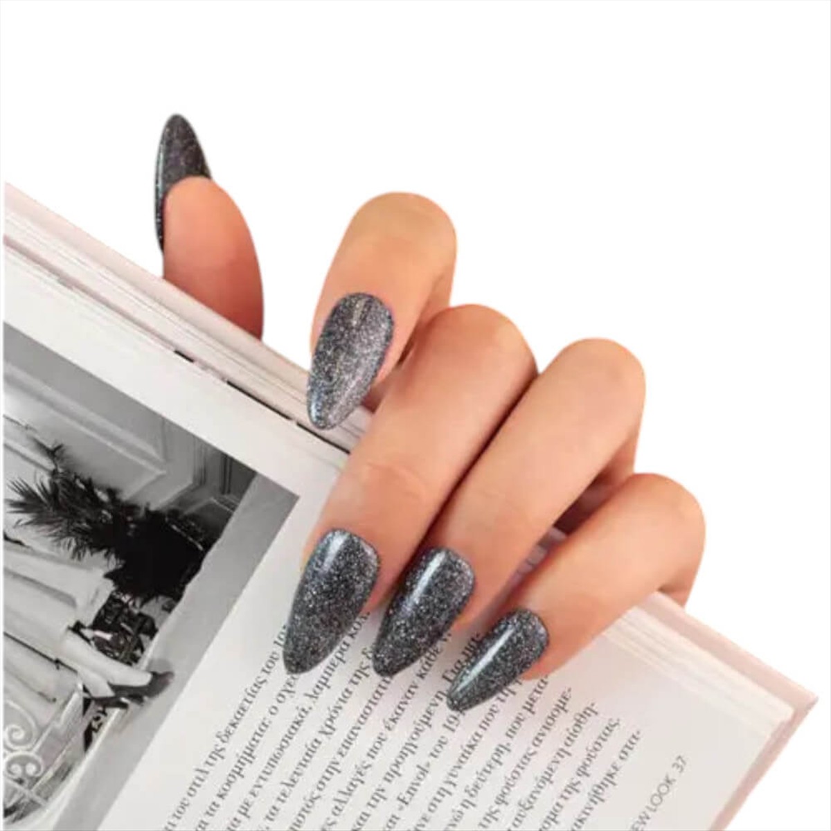 Ημιμόνιμο Βερνίκι Laloo Pride Flash Glitter No10 Silver Black 15ml Ημιμόνιμο Βερνίκι Laloo Pride Flash Glitter No10 Silver Black 15ml