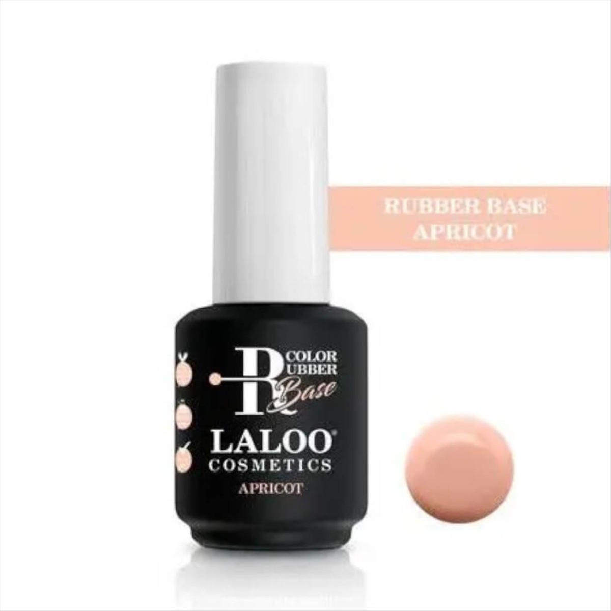 Ημιμόνιμο Βερνίκι Laloo Rubber Base Apricot 15ml Ημιμόνιμο Βερνίκι Laloo Rubber Base Apricot 15ml