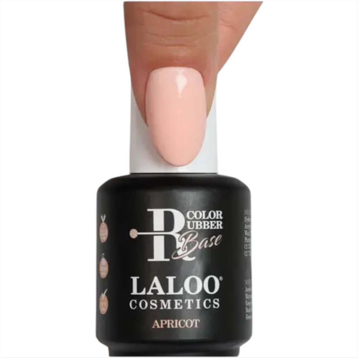 Ημιμόνιμο Βερνίκι Laloo Rubber Base Apricot 15ml Ημιμόνιμο Βερνίκι Laloo Rubber Base Apricot 15ml