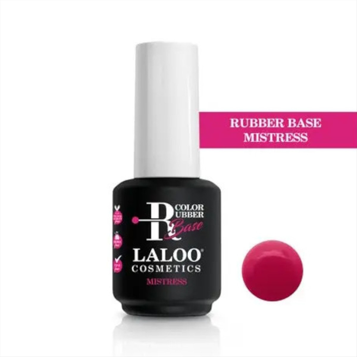 Ημιμόνιμο Βερνίκι Laloo Rubber Base Mistress 15ml Ημιμόνιμο Βερνίκι Laloo Rubber Base Mistress 15ml