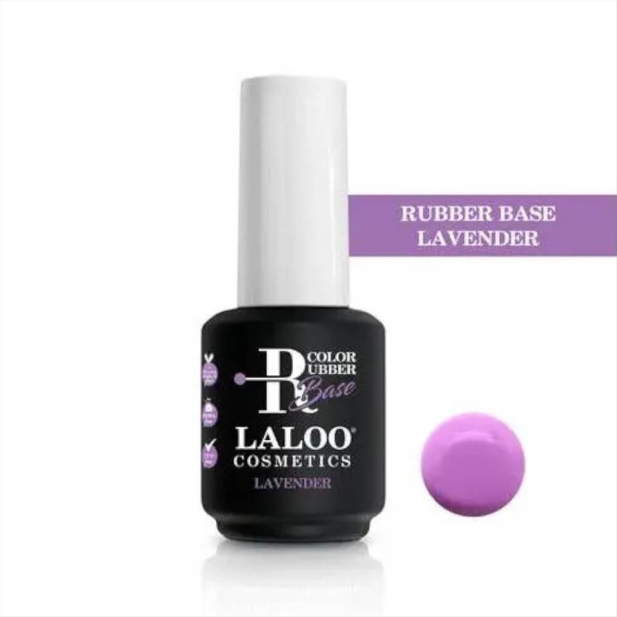 Ημιμόνιμο Βερνίκι Laloo Rubber Base Lavender 15ml Ημιμόνιμο Βερνίκι Laloo Rubber Base Lavender 15ml