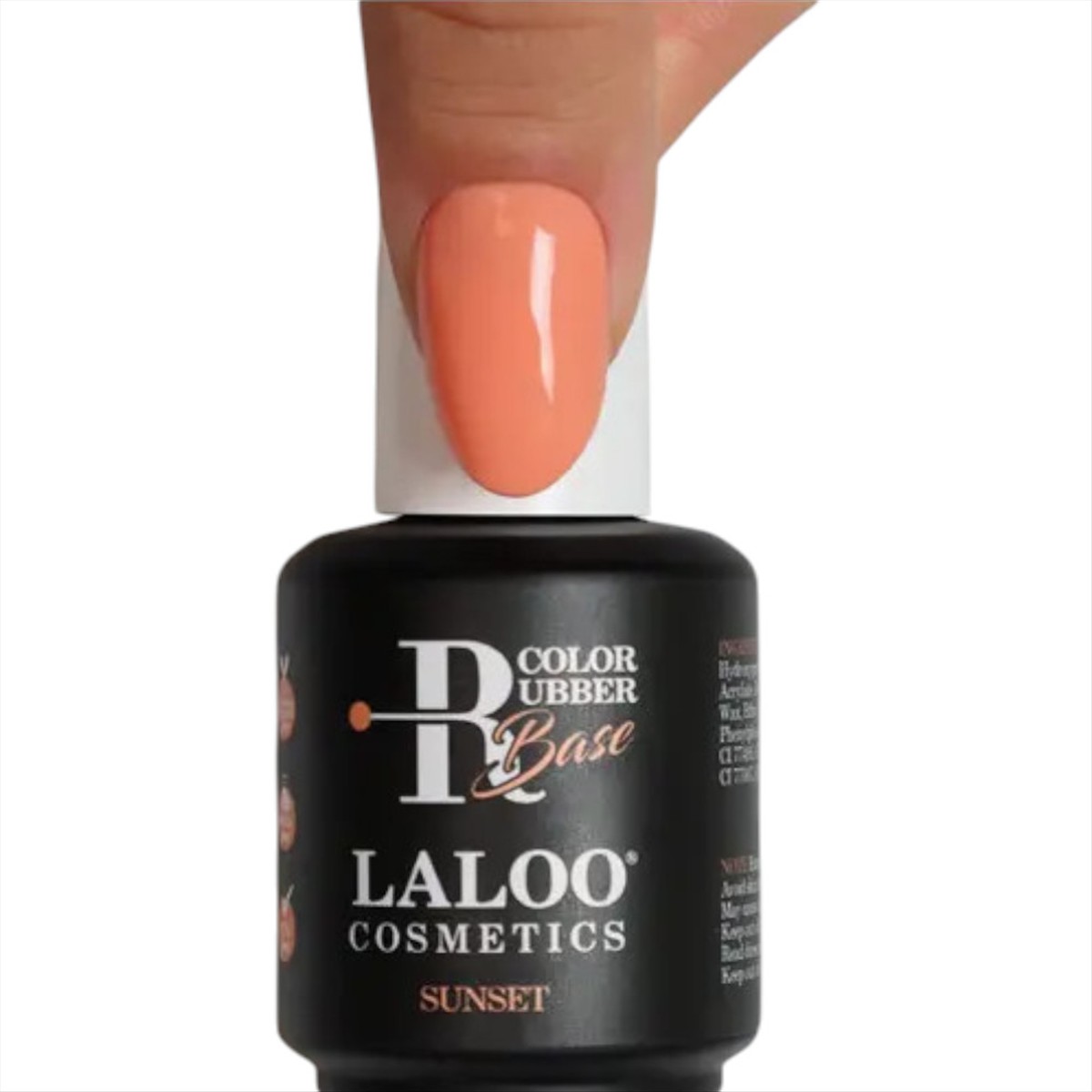 Ημιμόνιμο Βερνίκι Laloo Rubber Base Sunset 15ml Ημιμόνιμο Βερνίκι Laloo Rubber Base Sunset 15ml