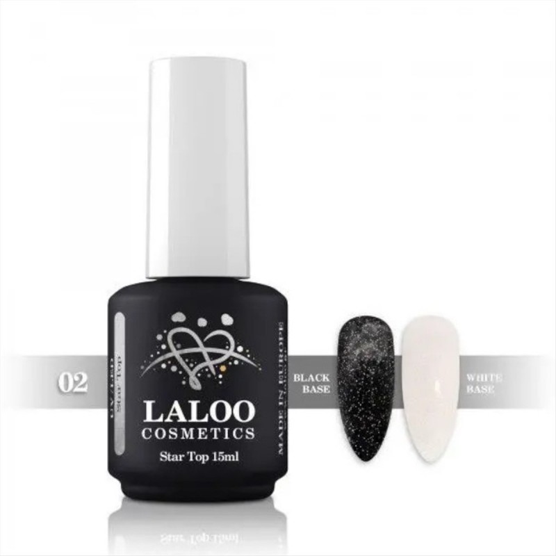Ημιμόνιμο Βερνίκι Laloo Top Star 02 15ml