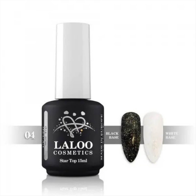 Ημιμόνιμο Βερνίκι Laloo Top Star 04 15ml