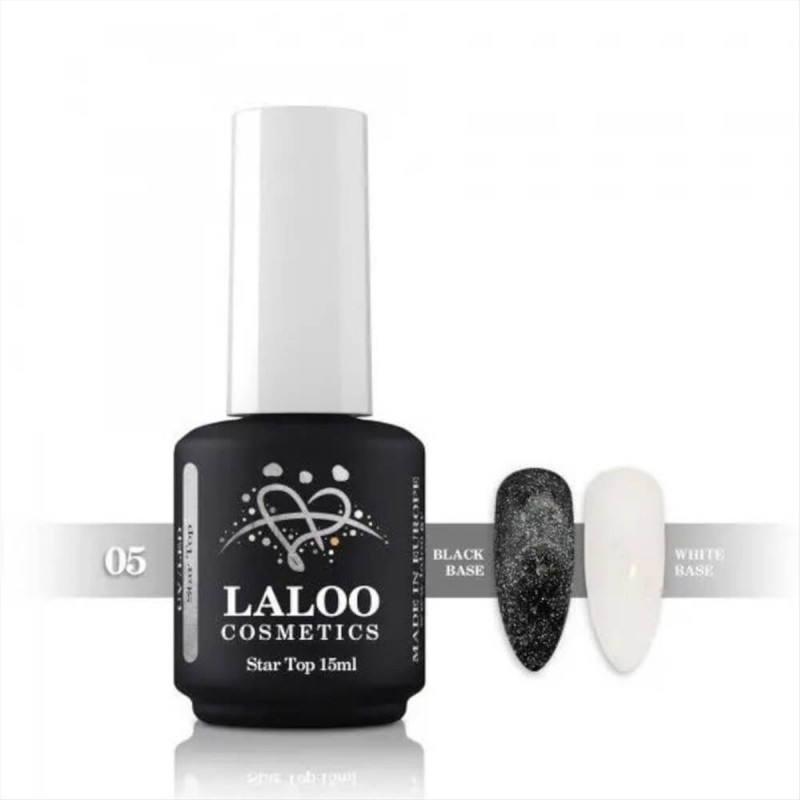 Ημιμόνιμο Βερνίκι Laloo Top Star 05 15ml