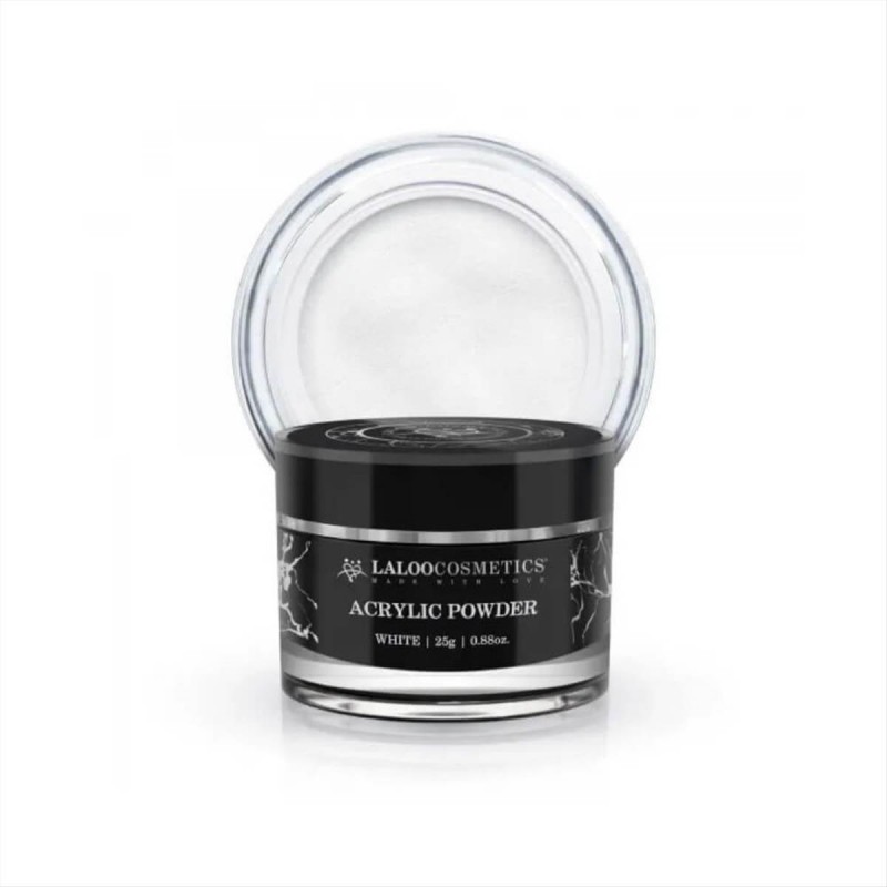 Acrylic powder white 25g Laloo