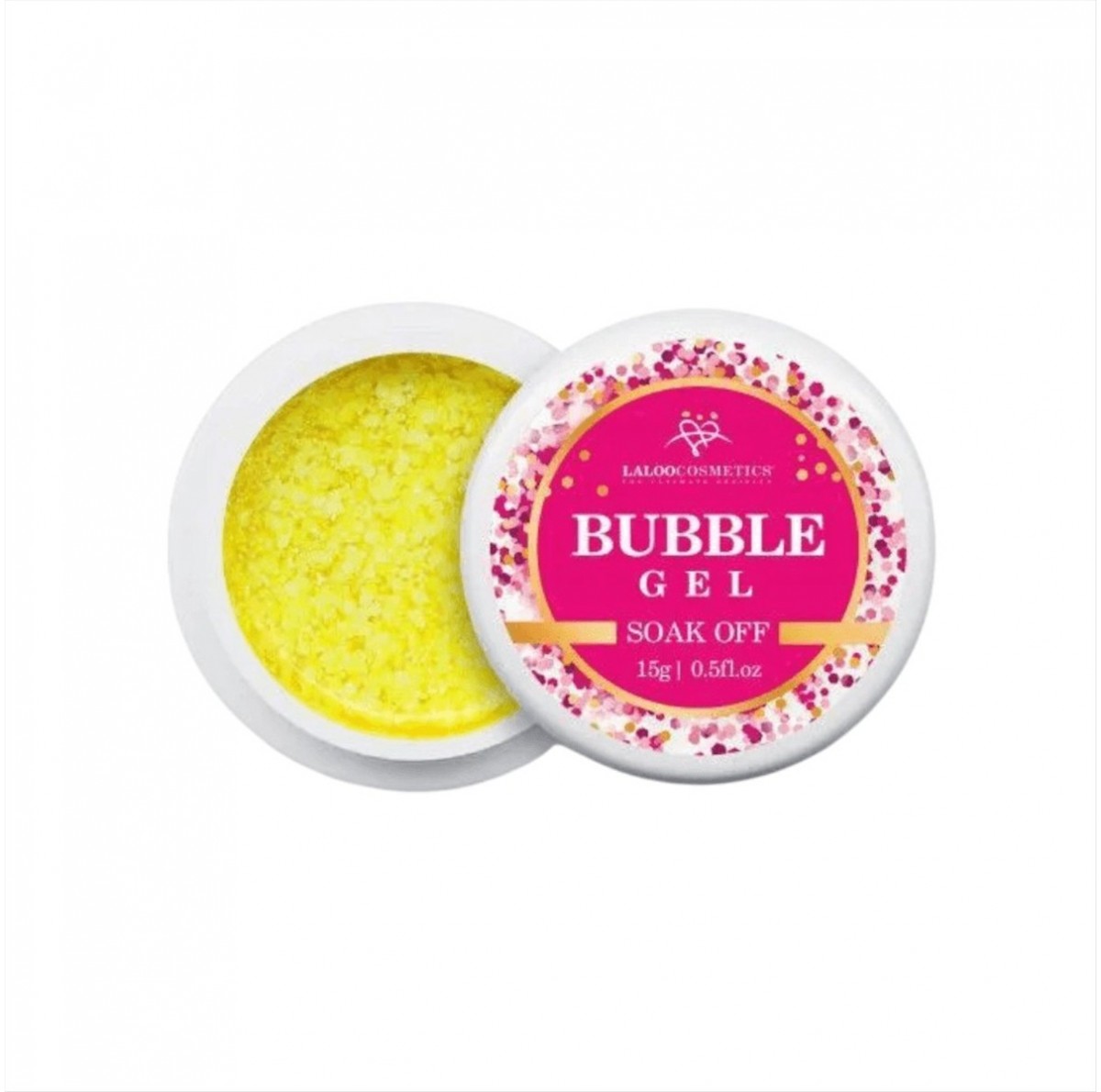 Bubble Gel Yellow 04 Laloo