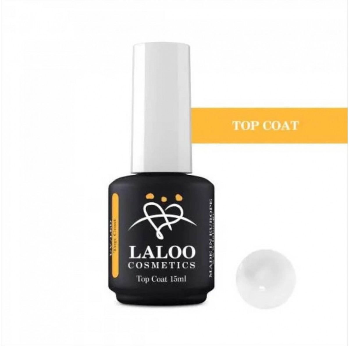 Ημιμόνιμο Βερνίκι Laloo Top Coat 15ml