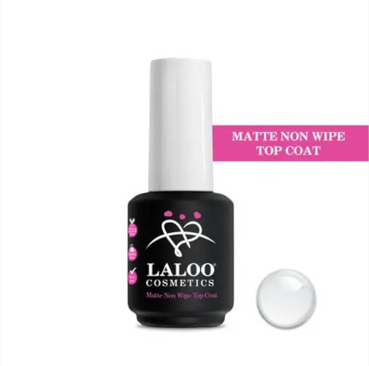 Ημιμόνιμο Βερνίκι Laloo Top Coat Matte 15ml