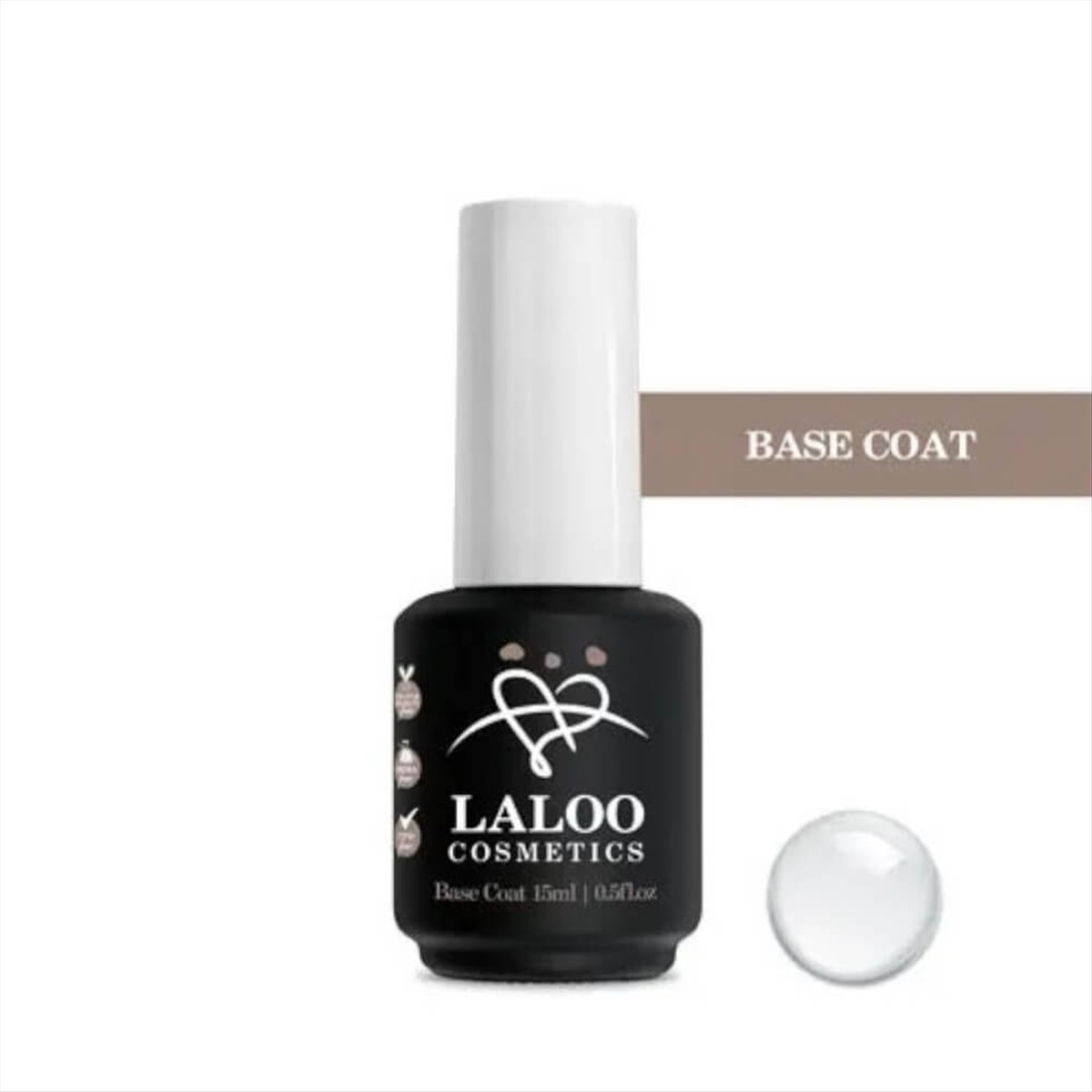 Ημιμόνιμο Βερνίκι Laloo Base Coat 15ml