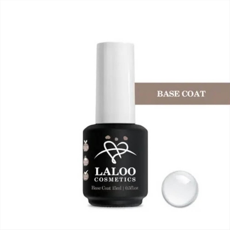 Ημιμόνιμο Βερνίκι Laloo Base Coat 15ml