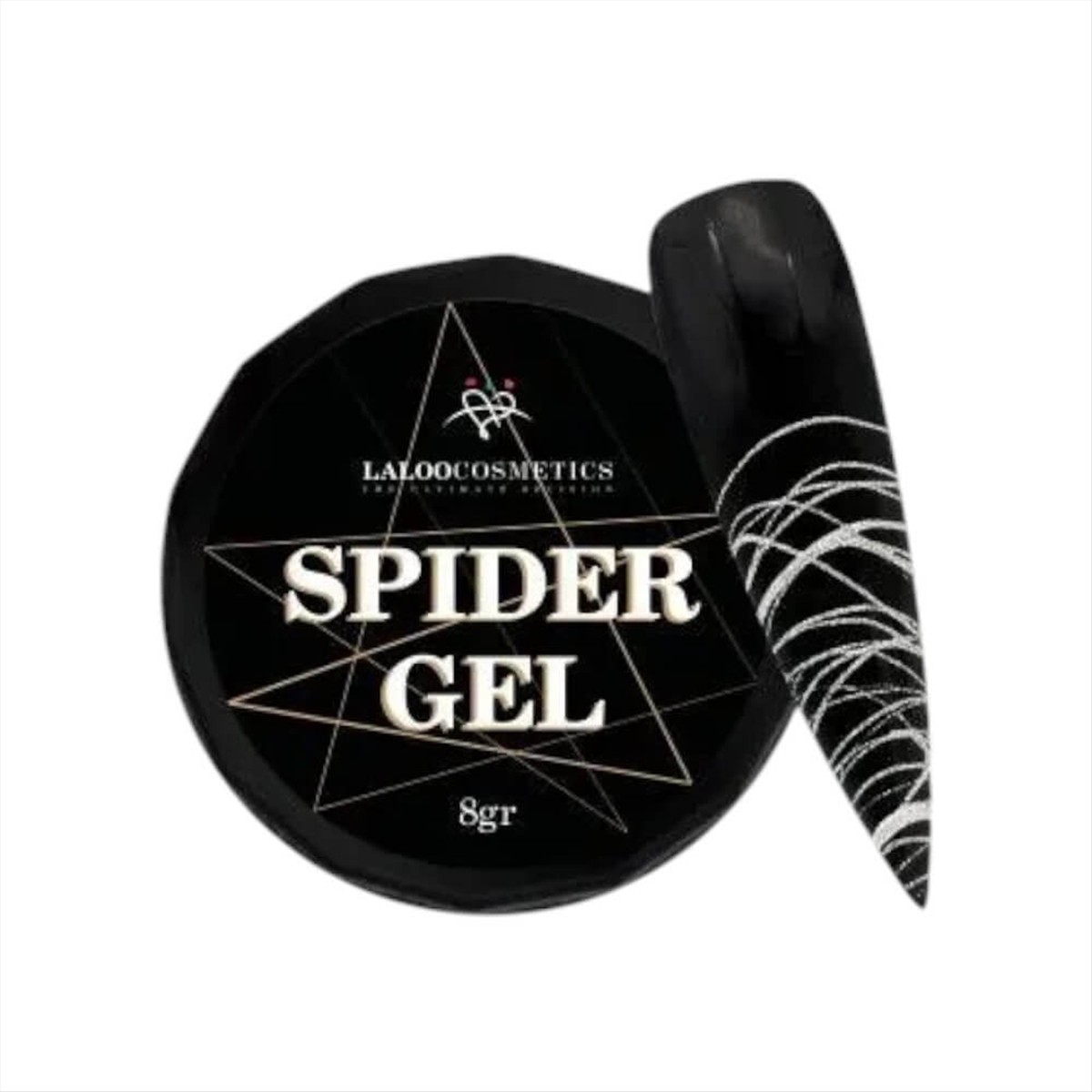 Spider Gel Silver Laloo 8g Spider Gel Silver Laloo 8g