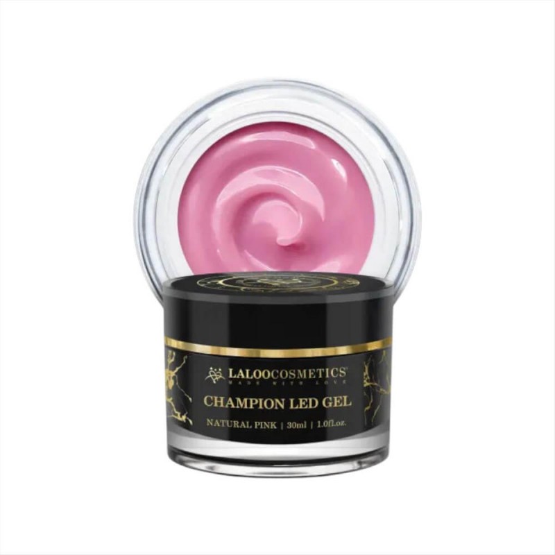 Champion Led Gel Natural Pink Laloo 30ml