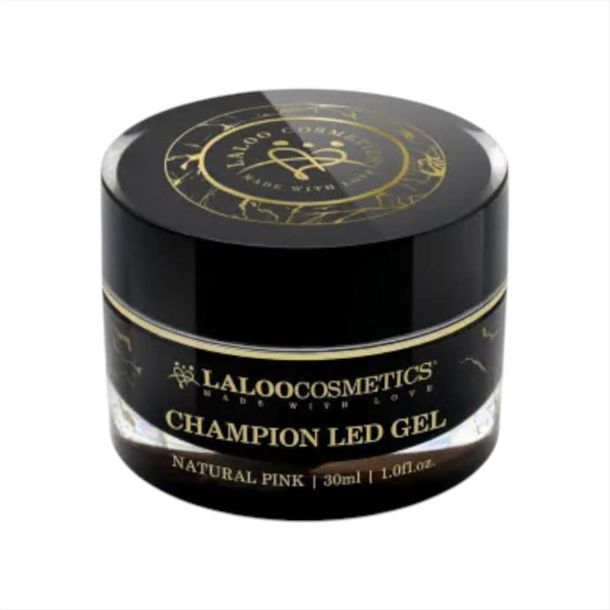 Champion Led Gel Natural Pink Laloo 30ml Champion Led Gel Natural Pink Laloo 30ml