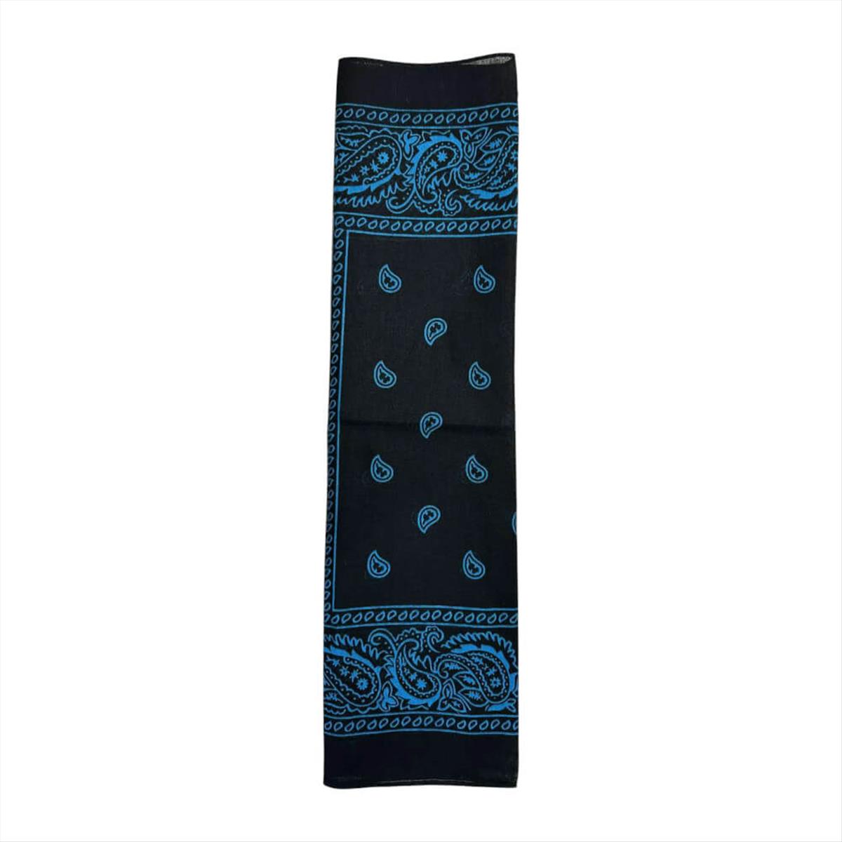 Bandana ribbon black - blue Bandana ribbon black - blue
