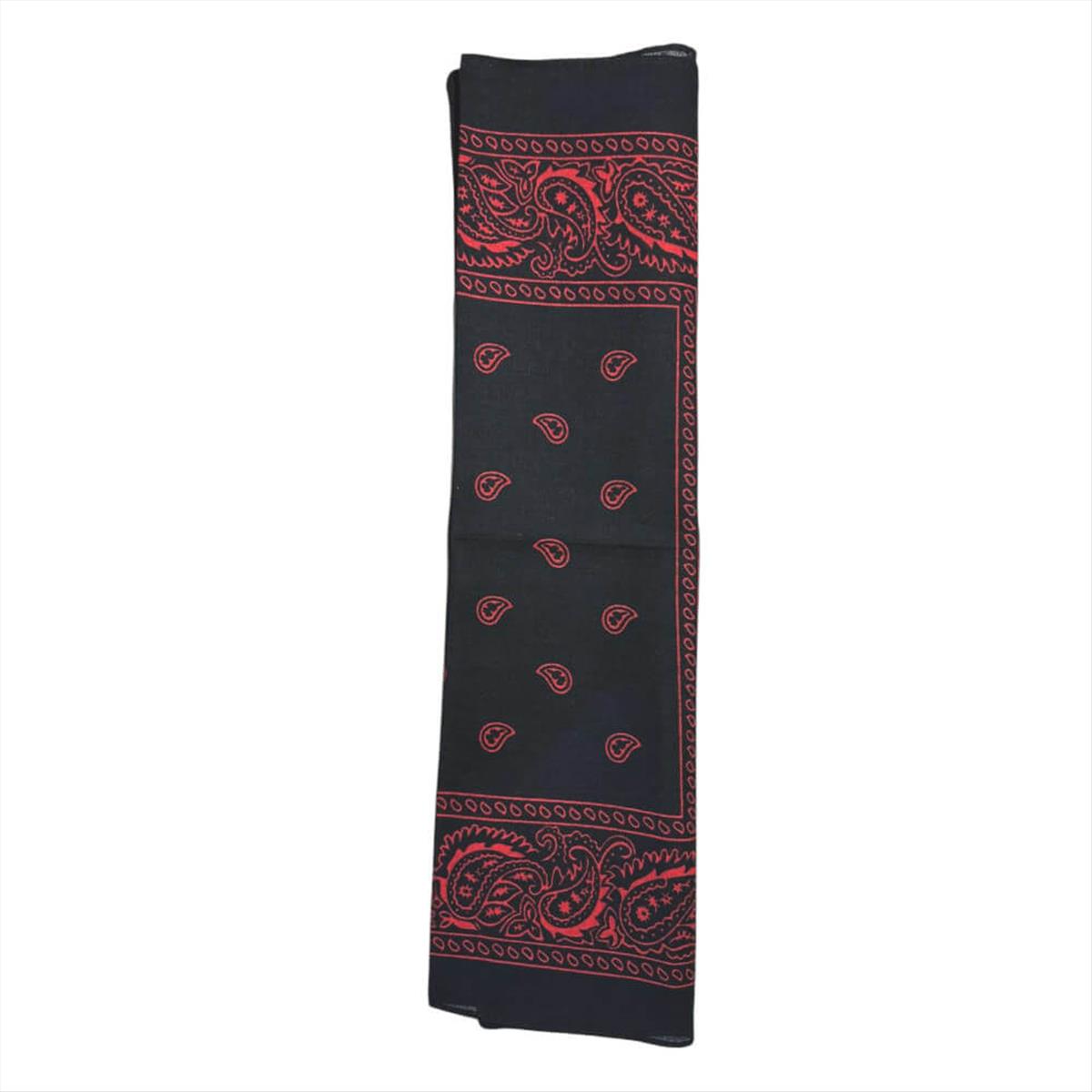 Bandana ribbon black - red Bandana ribbon black - red