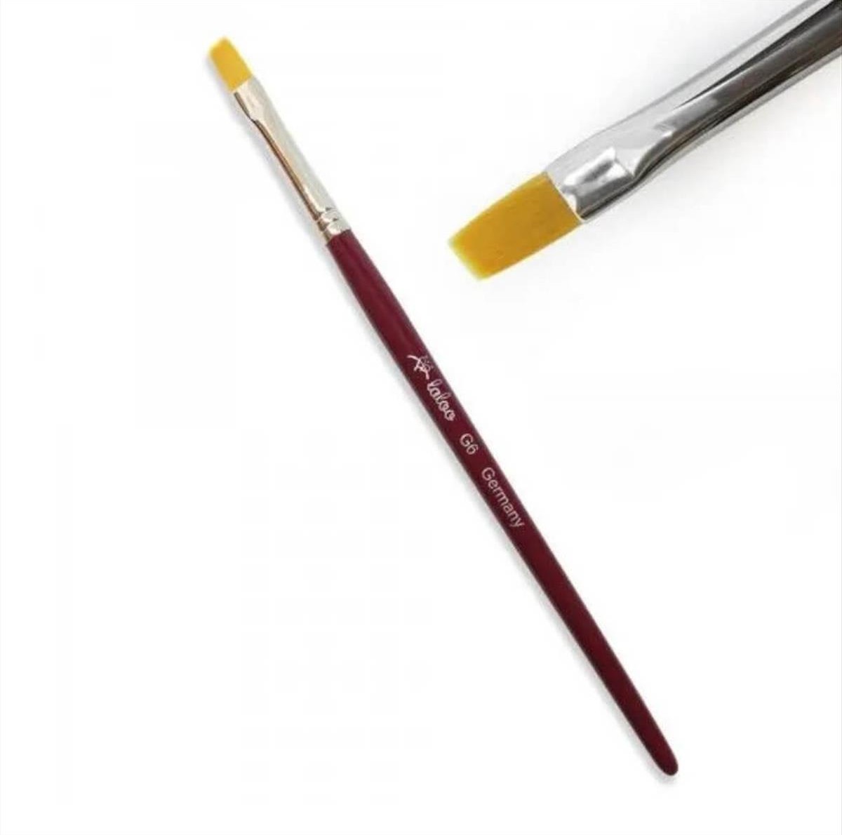 Wooden Gel Brush Flat G6