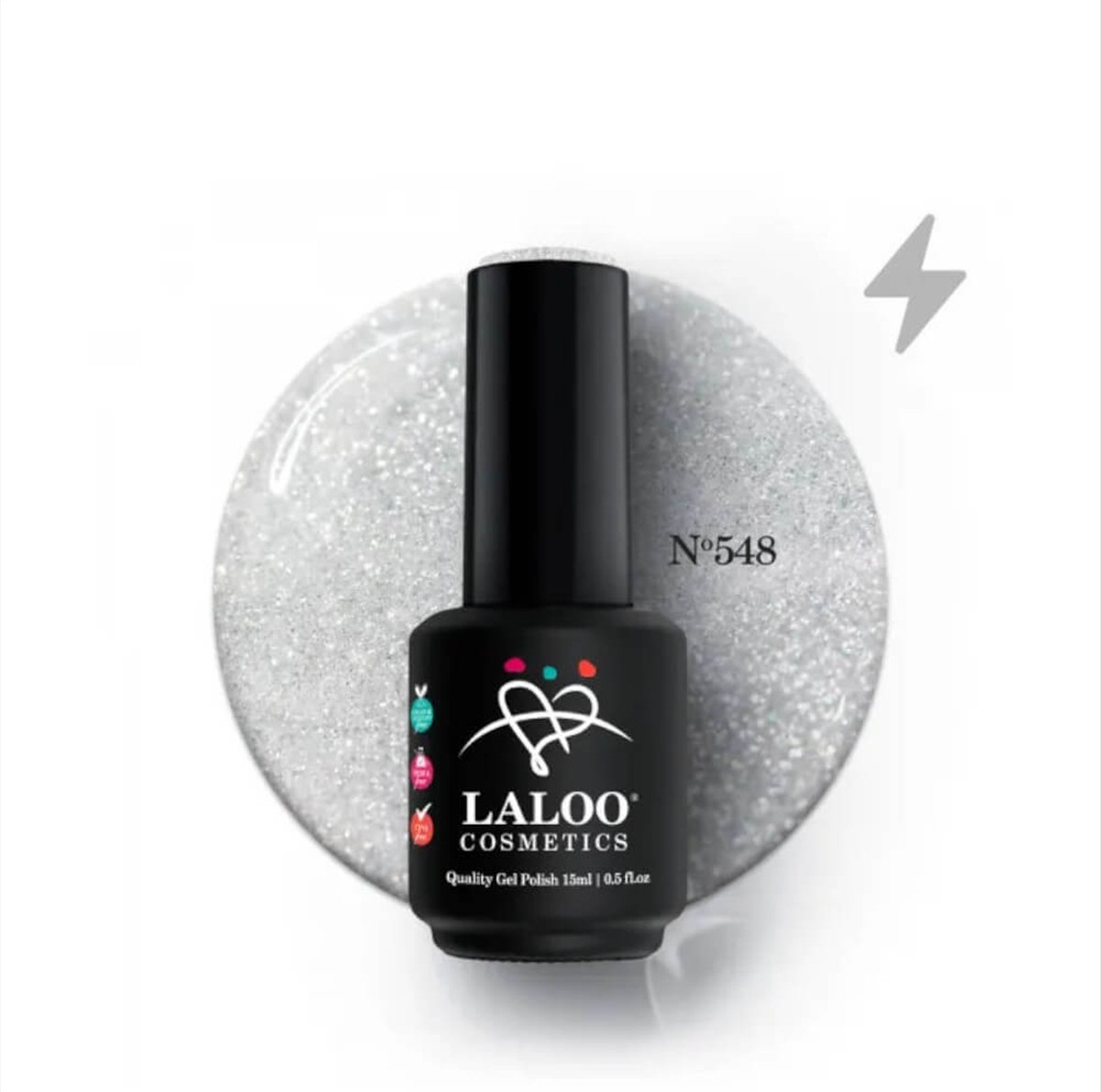 Ημιμόνιμο Βερνίκι Charming Effect Laloo 15ml