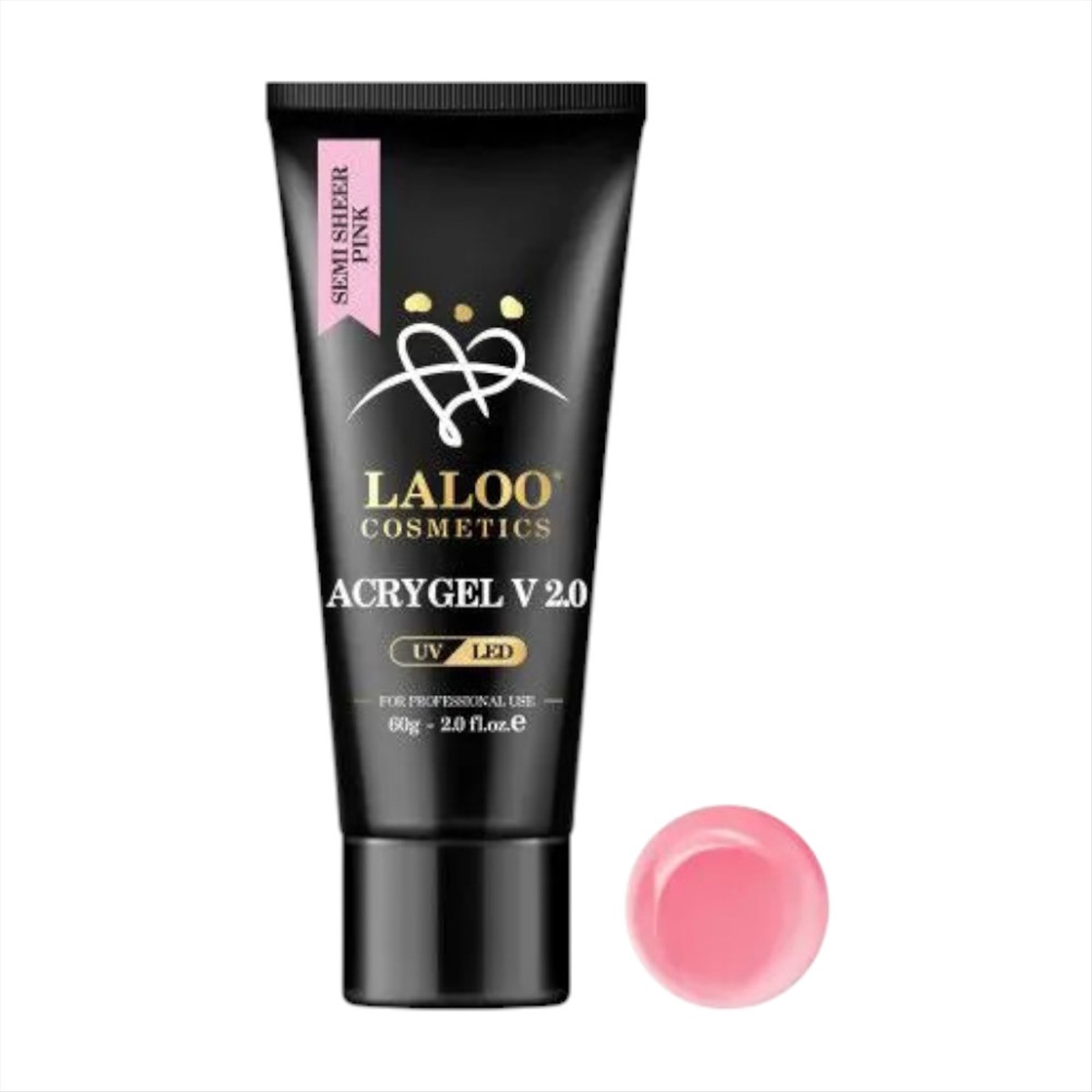 Acrygel Semi Sheer Pink Laloo 60g Acrygel Semi Sheer Pink Laloo 60g