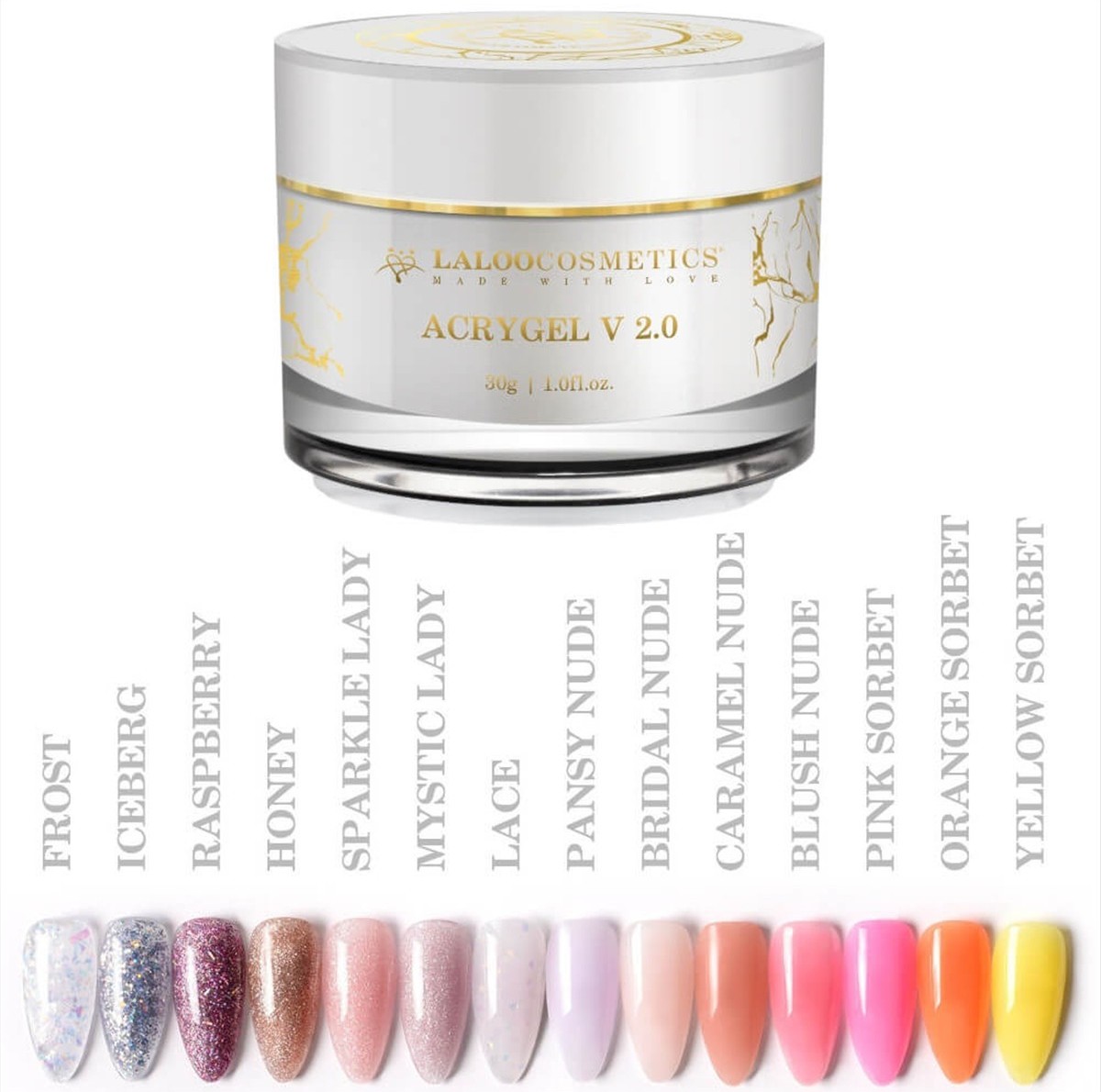 Acrygel Jar 30g Laloo