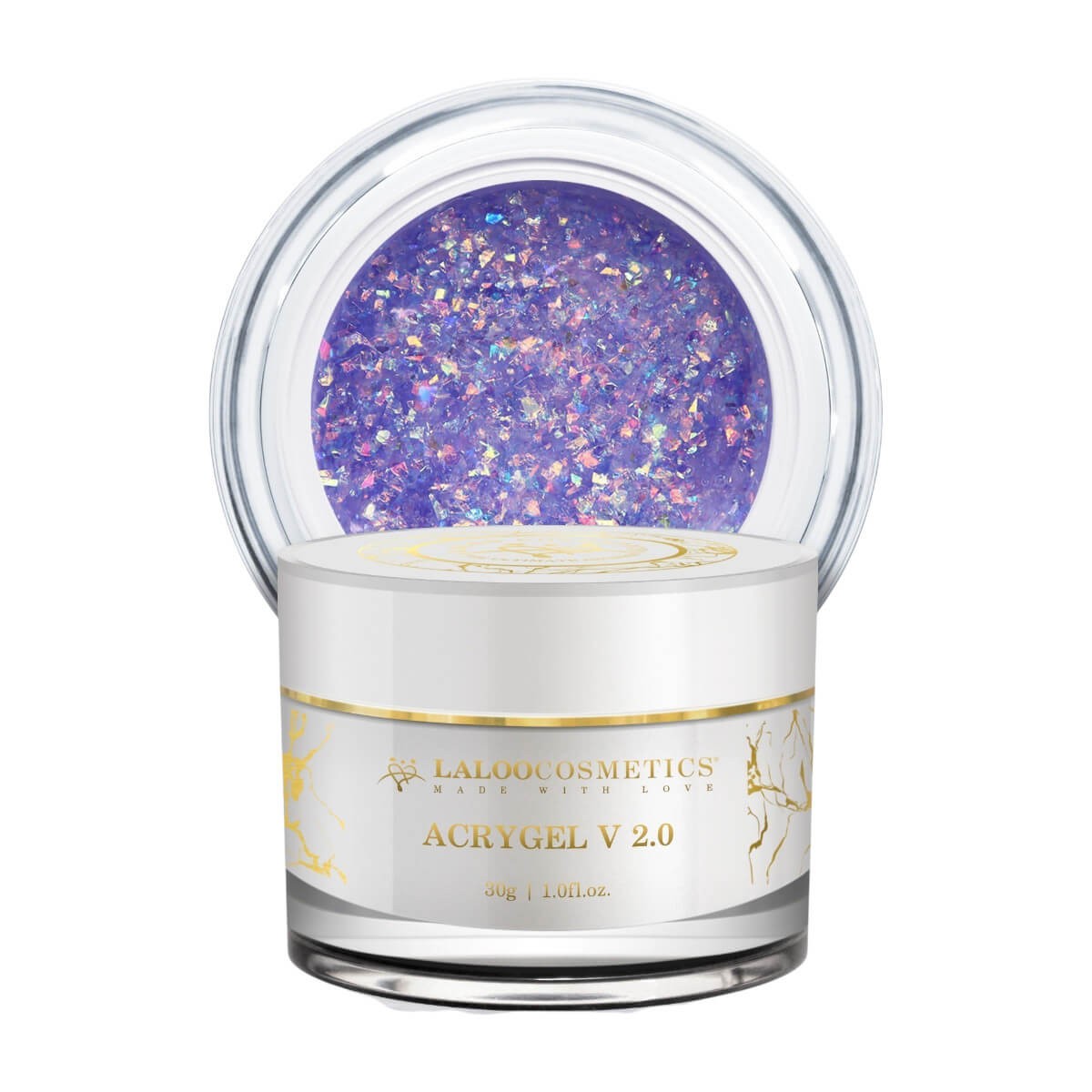 Acrygel Jar Frost 30g Laloo Acrygel Jar Frost 30g Laloo