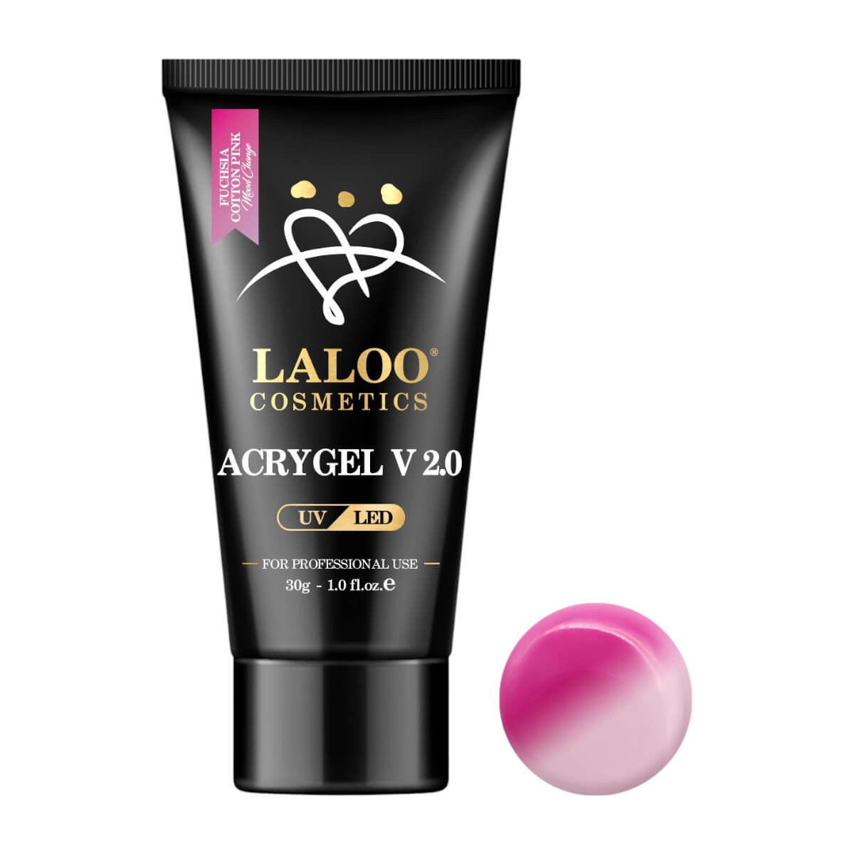 Acrygel Mood Change Fuchsia/Cotton Pink Laloo 30g Acrygel Mood Change Fuchsia/Cotton Pink Laloo 30g