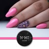 Semi-permanent Nail Polish 167 Pink-Fuchsia Barbie intense neon Laloo 15ml Semi-permanent Nail Polish 167 Pink-Fuchsia Barbie intense neon Laloo 15ml