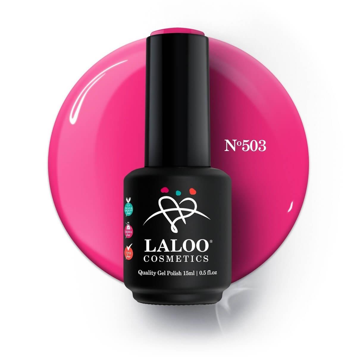 Ημιμόνιμο Βερνίκι 503 Φούξια Νέον Laloo 15ml Ημιμόνιμο Βερνίκι 503 Φούξια Νέον Laloo 15ml