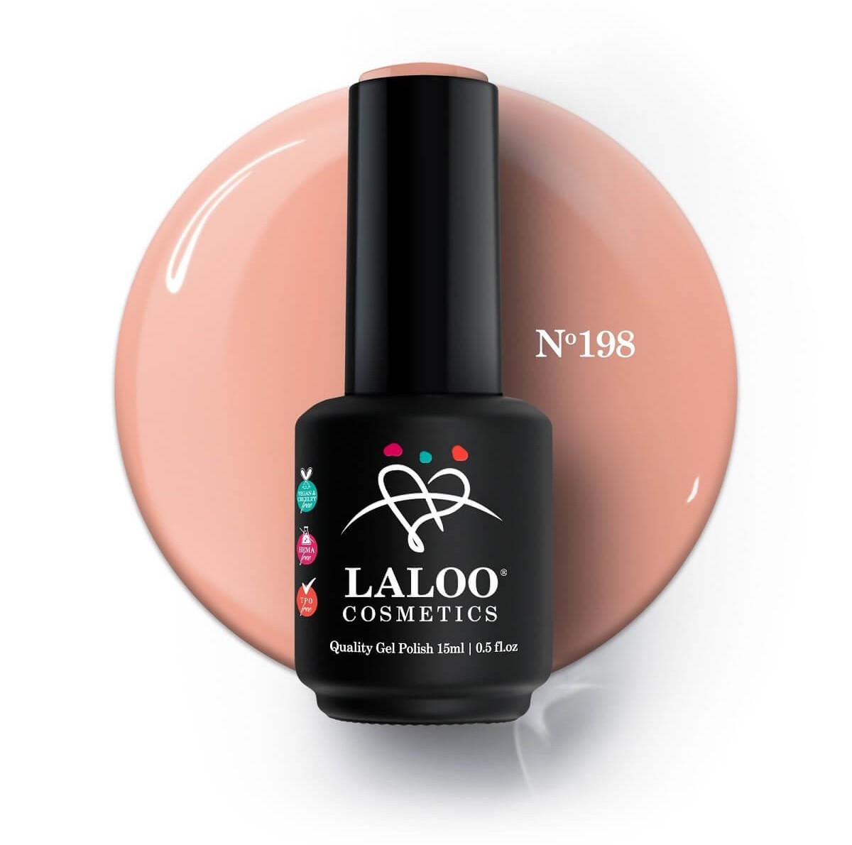 Ημιμόνιμο Βερνίκι Cinnamon Dust Laloo 15ml