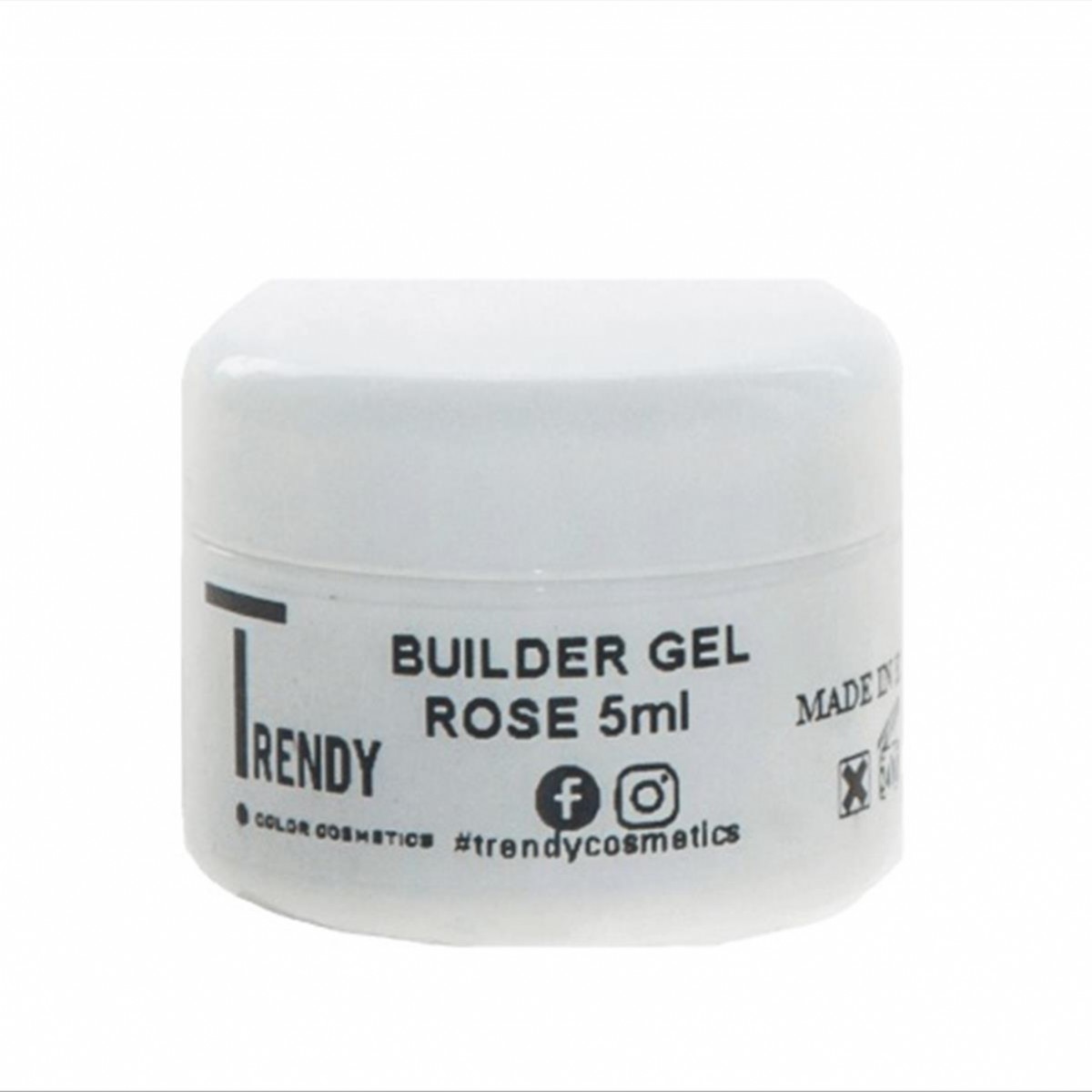 Builder Gel Rose LED & UV Trendy 5ml