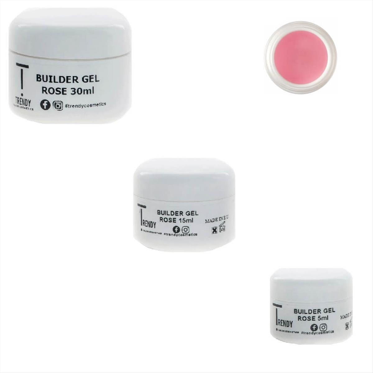 Builder Gel Rose LED & UV Trendy 5ml