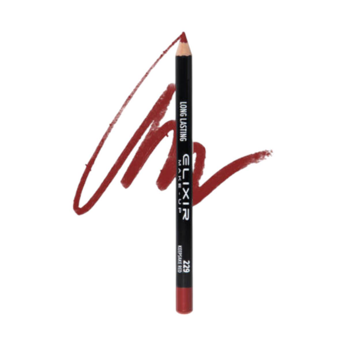 Μολύβι χειλιών Elixir Long Lasting 229 Keepsake Red