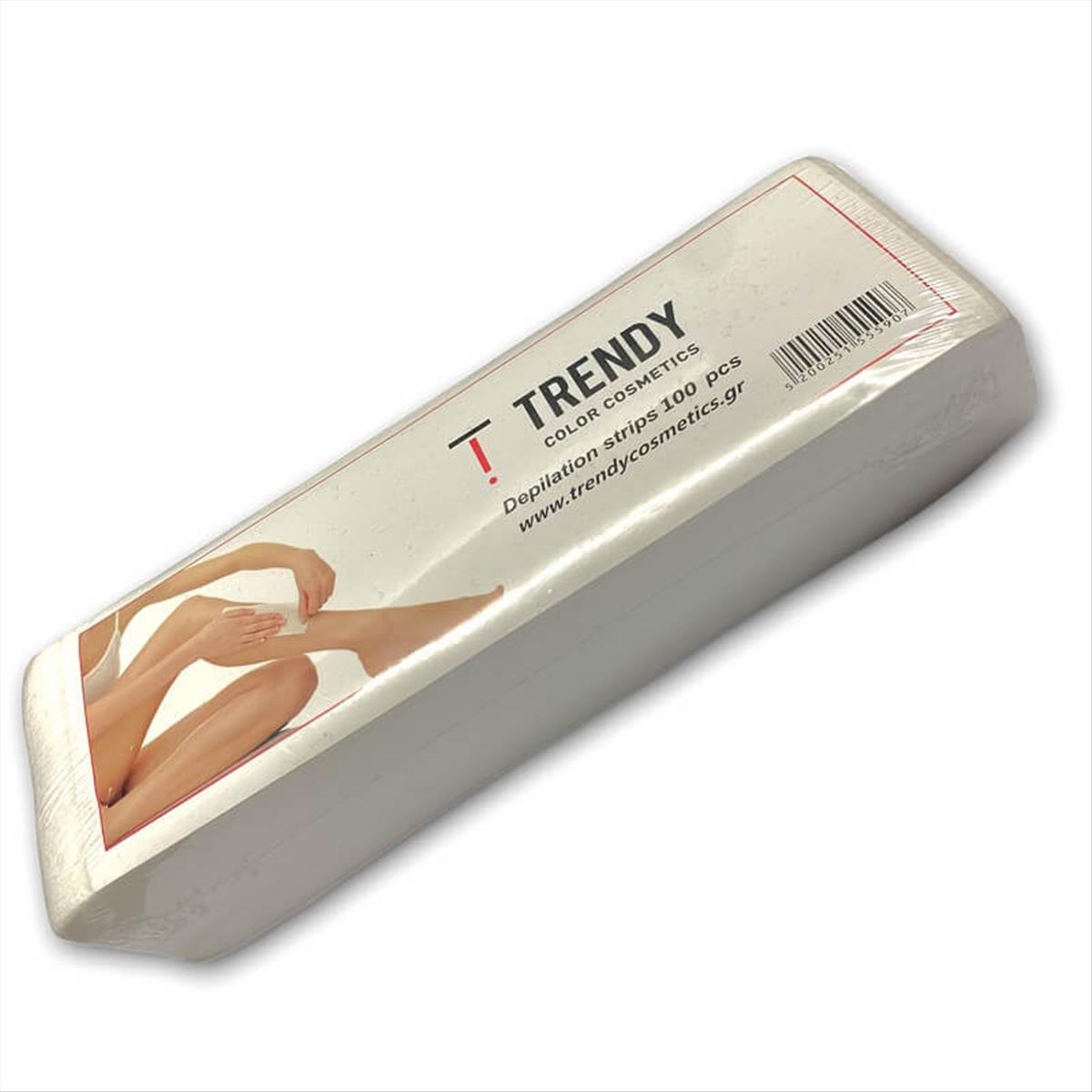 Trendy Depilation Strips 100pcs