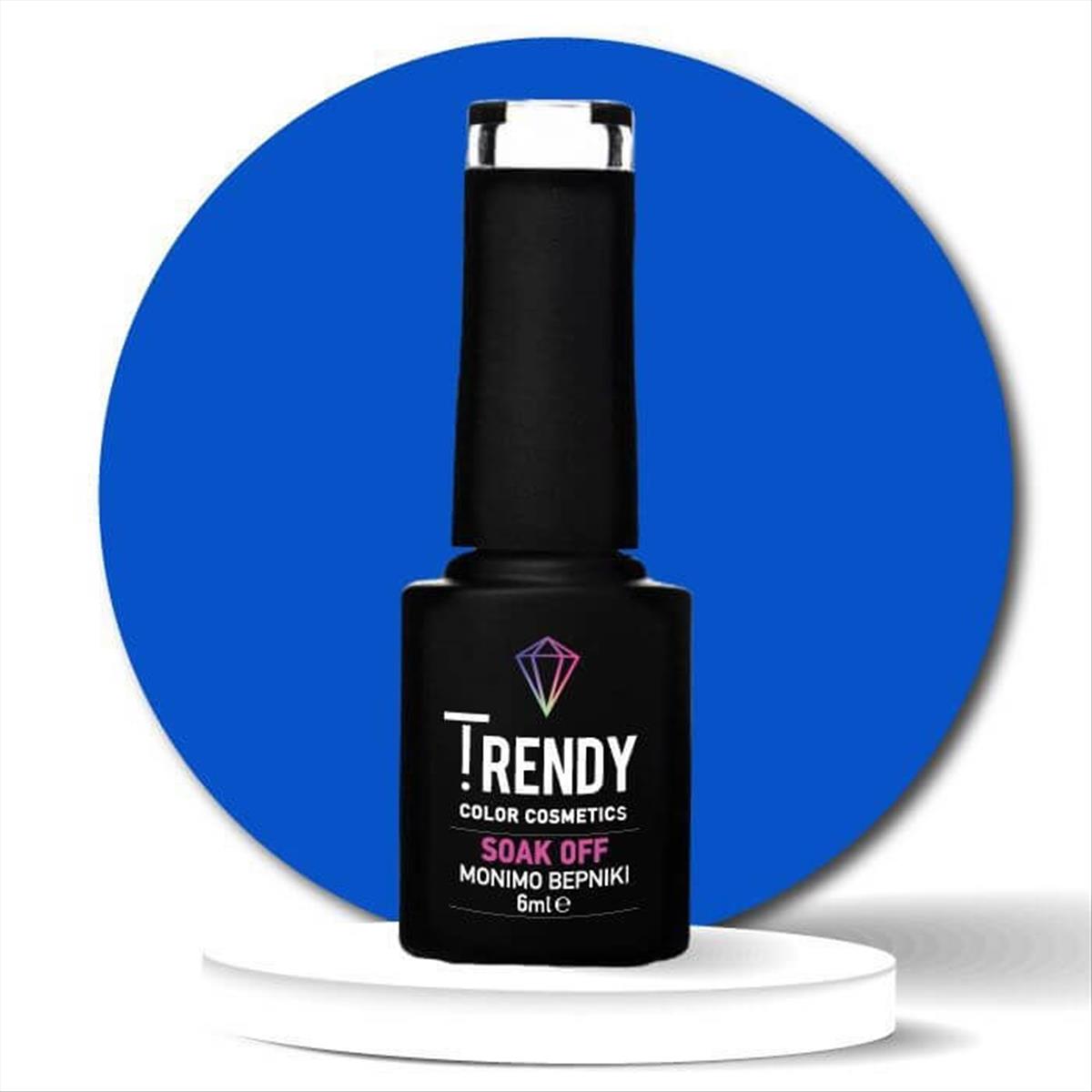 Ημιμόνιμο Βερνίκι Trendy Soak Off No18 Ice Blue 6ml