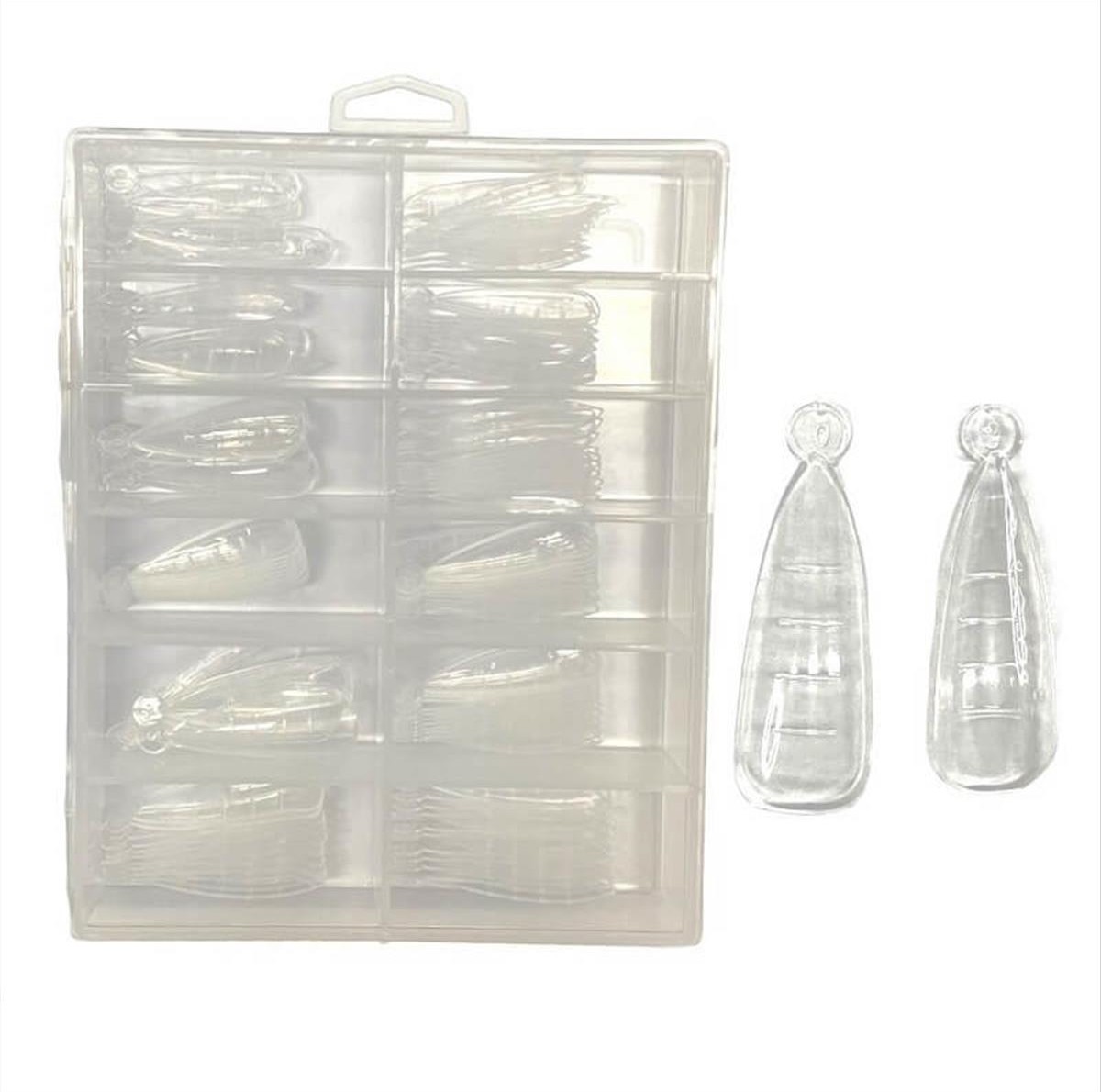 Dual Form Stilletto Poly Gel Mold 120pcs